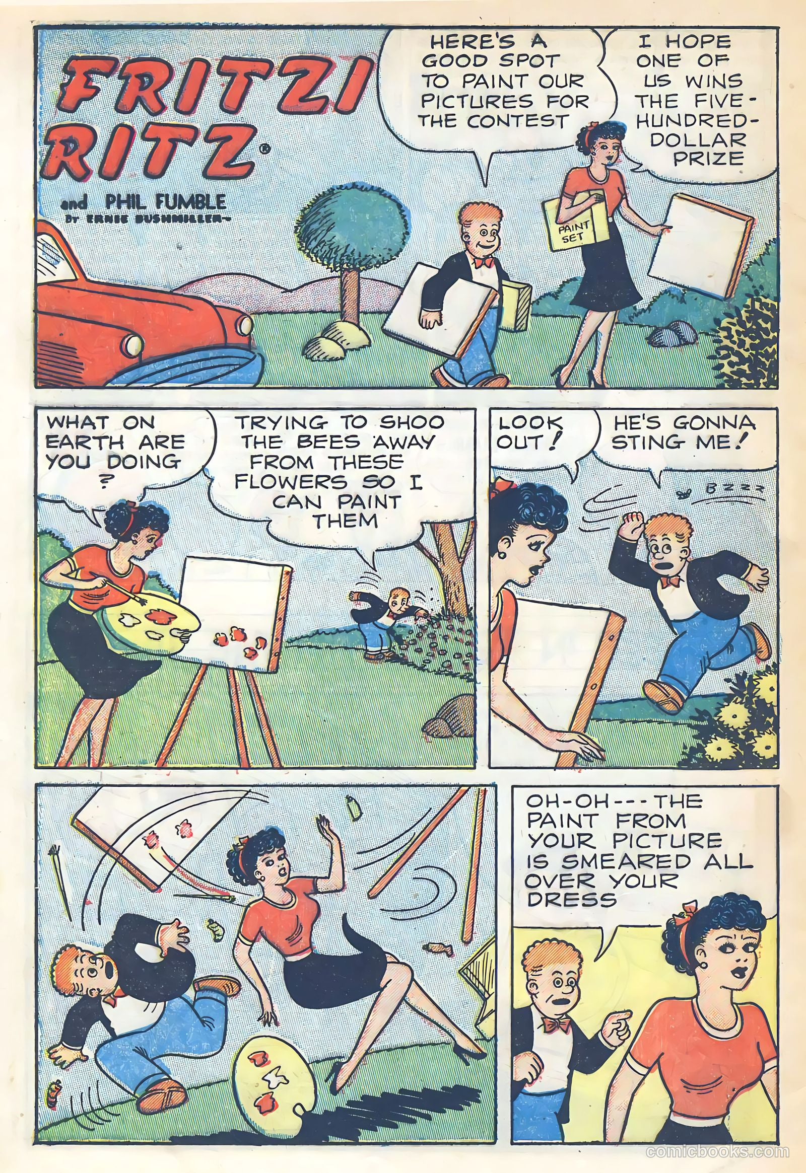 Fritzi Ritz #36 (1954) — page 8 of 29