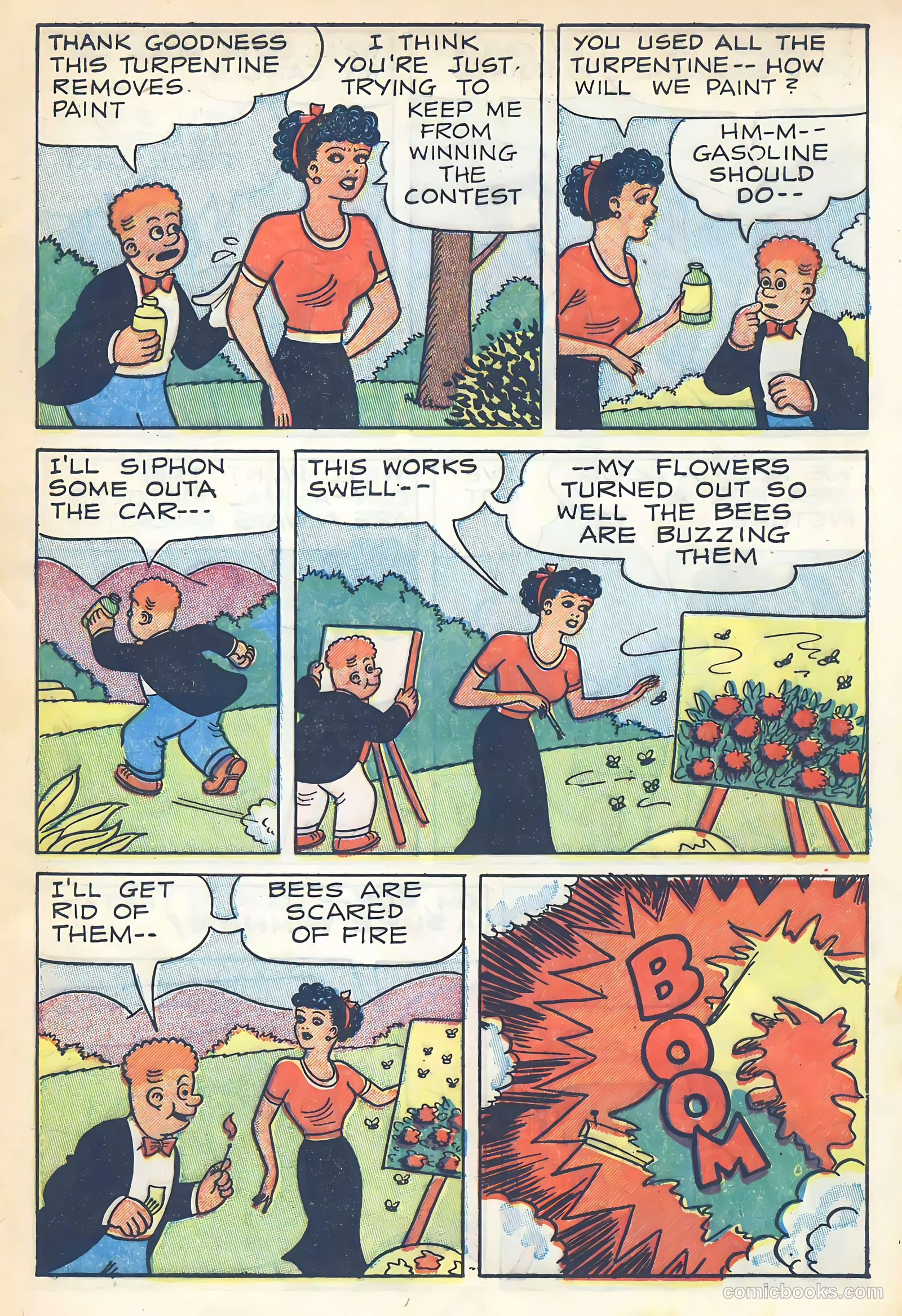 Fritzi Ritz #36 (1954) — page 9 of 29