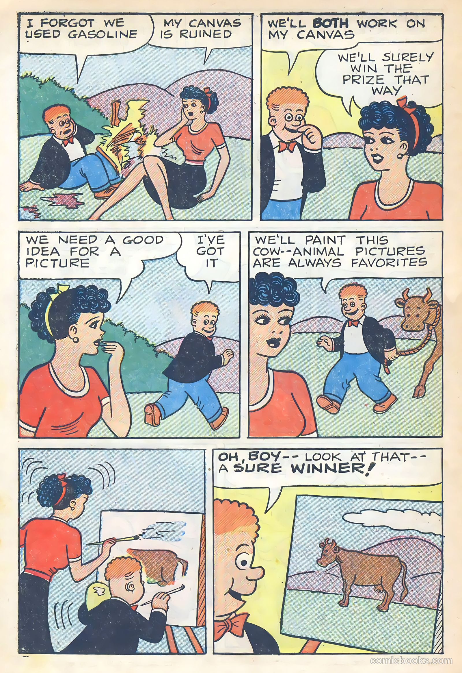 Fritzi Ritz #36 (1954) — page 10 of 29