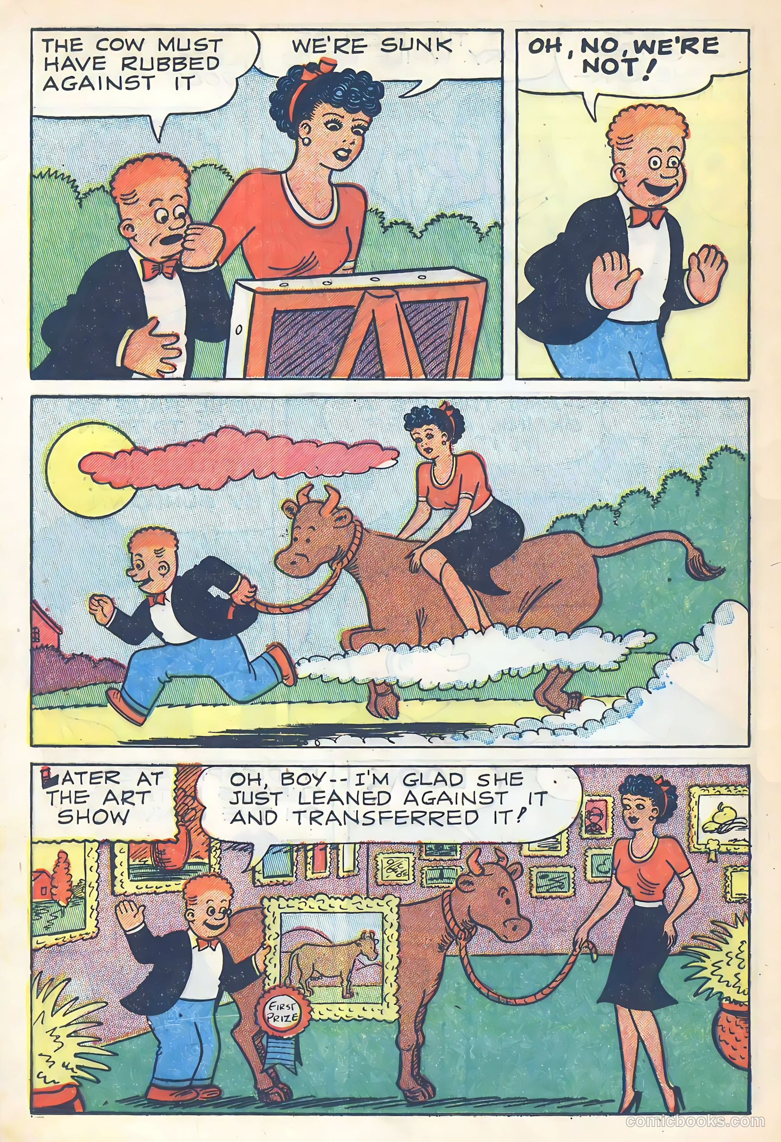 Fritzi Ritz #36 (1954) — page 12 of 29