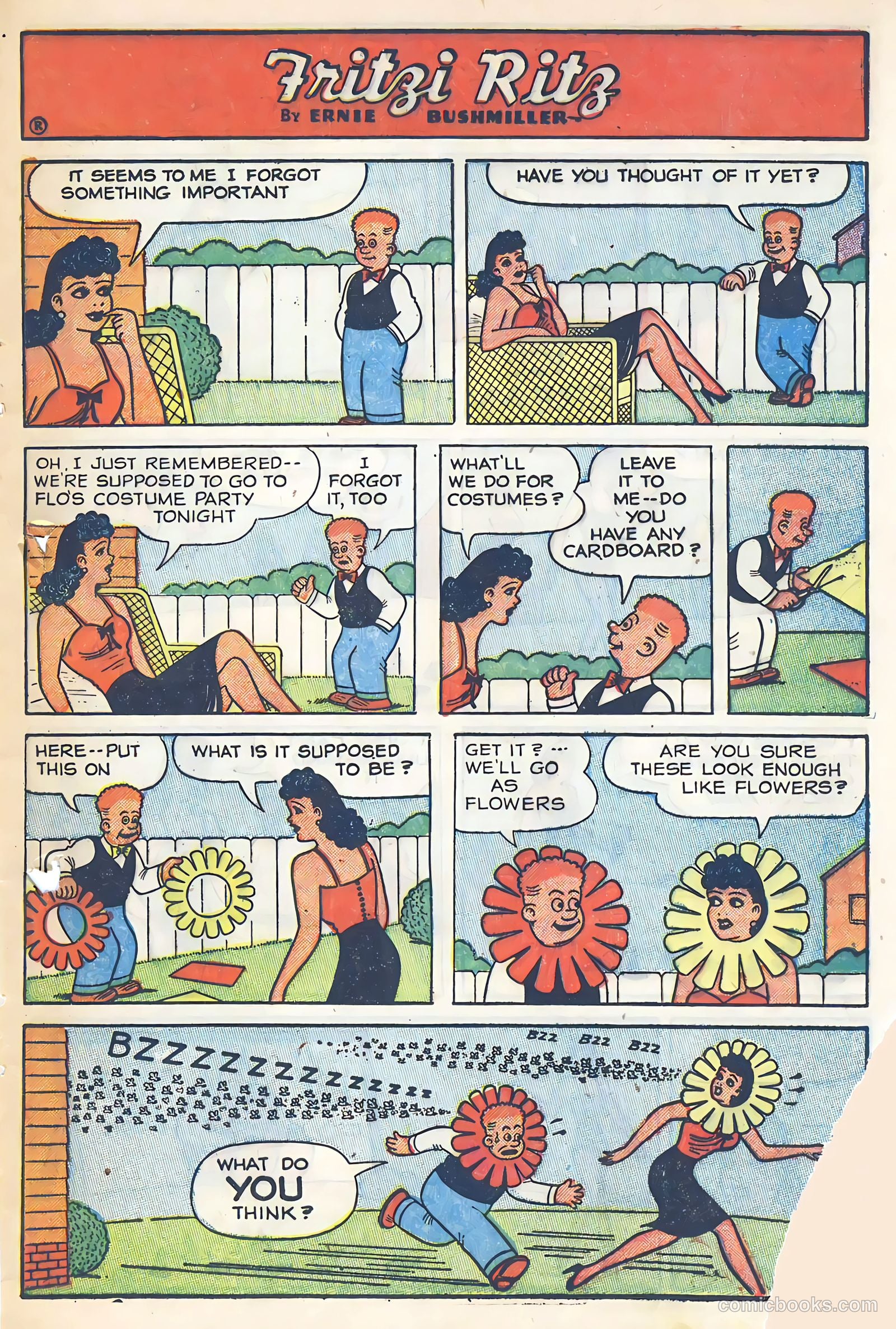 Fritzi Ritz #36 (1954) — page 18 of 29