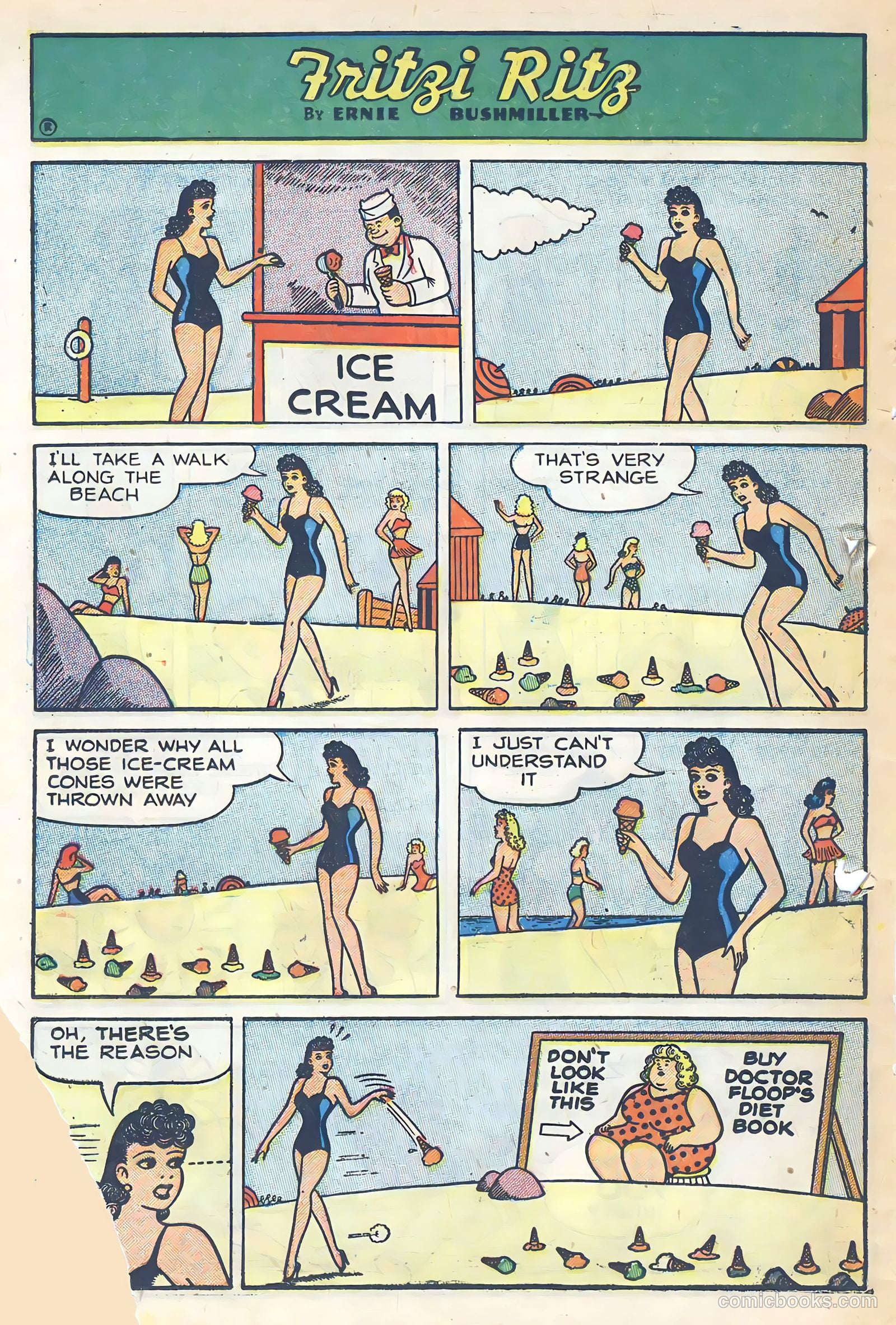 Fritzi Ritz #36 (1954) — page 19 of 29