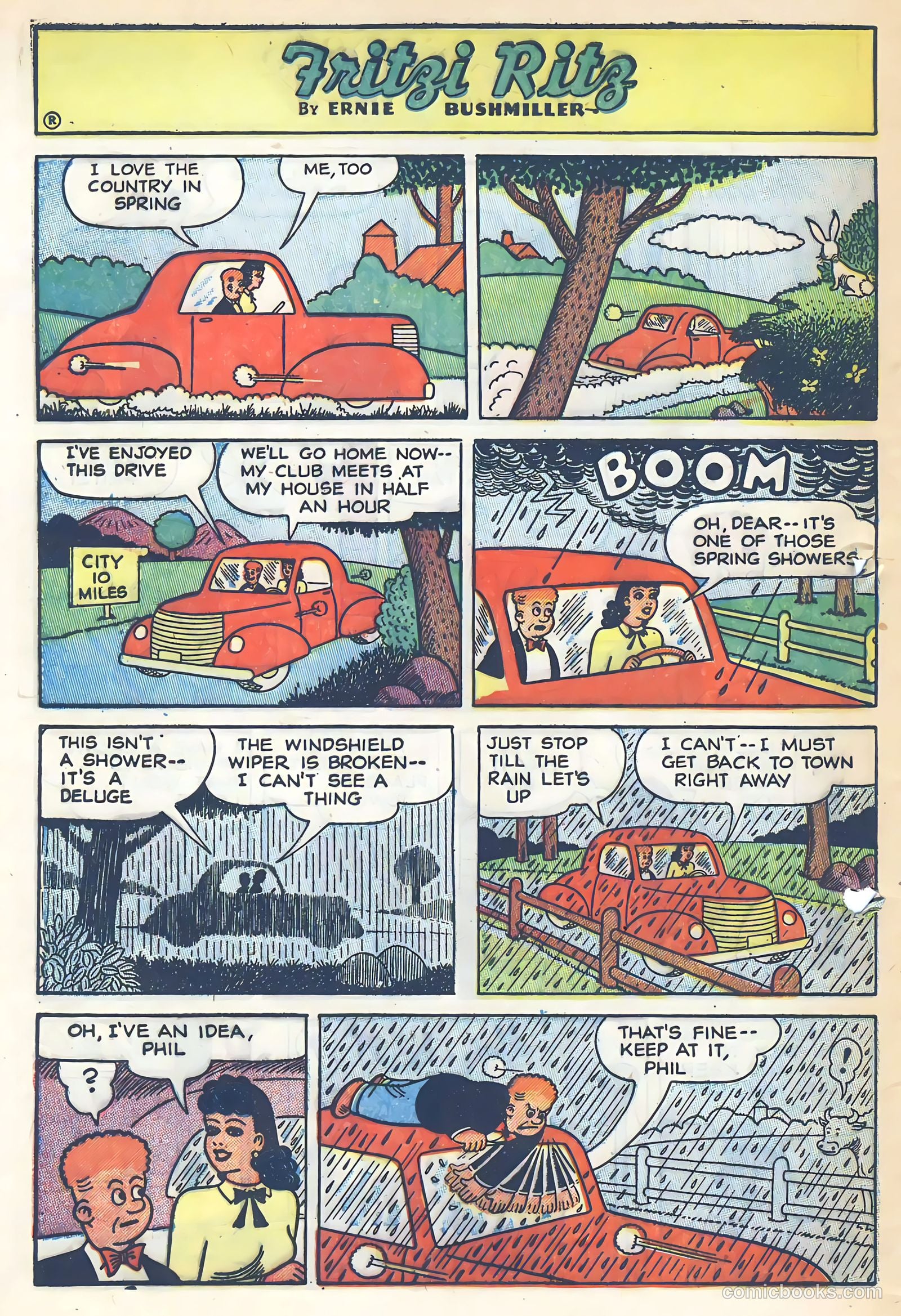 Fritzi Ritz #36 (1954) — page 21 of 29