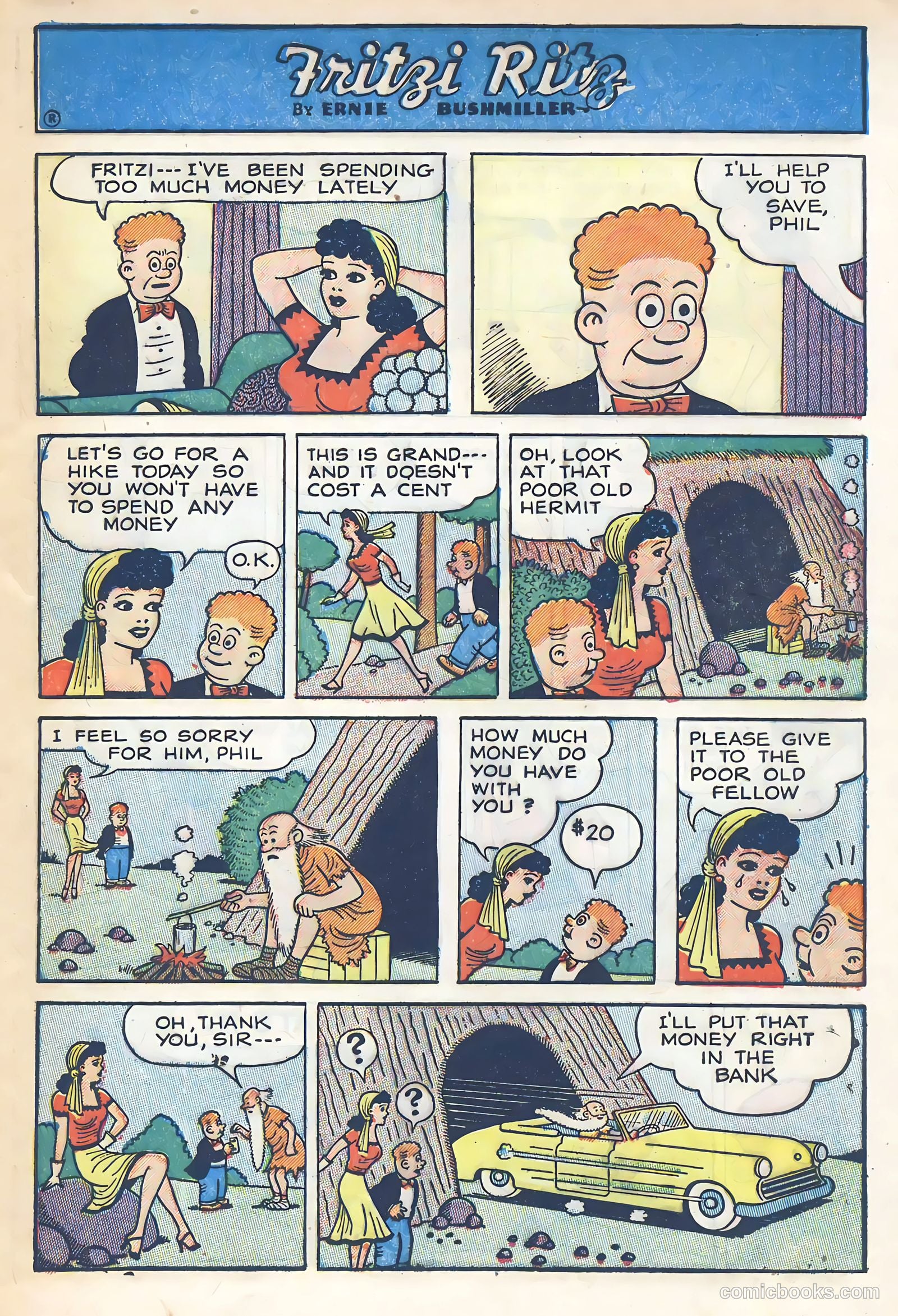 Fritzi Ritz #36 (1954) — page 22 of 29