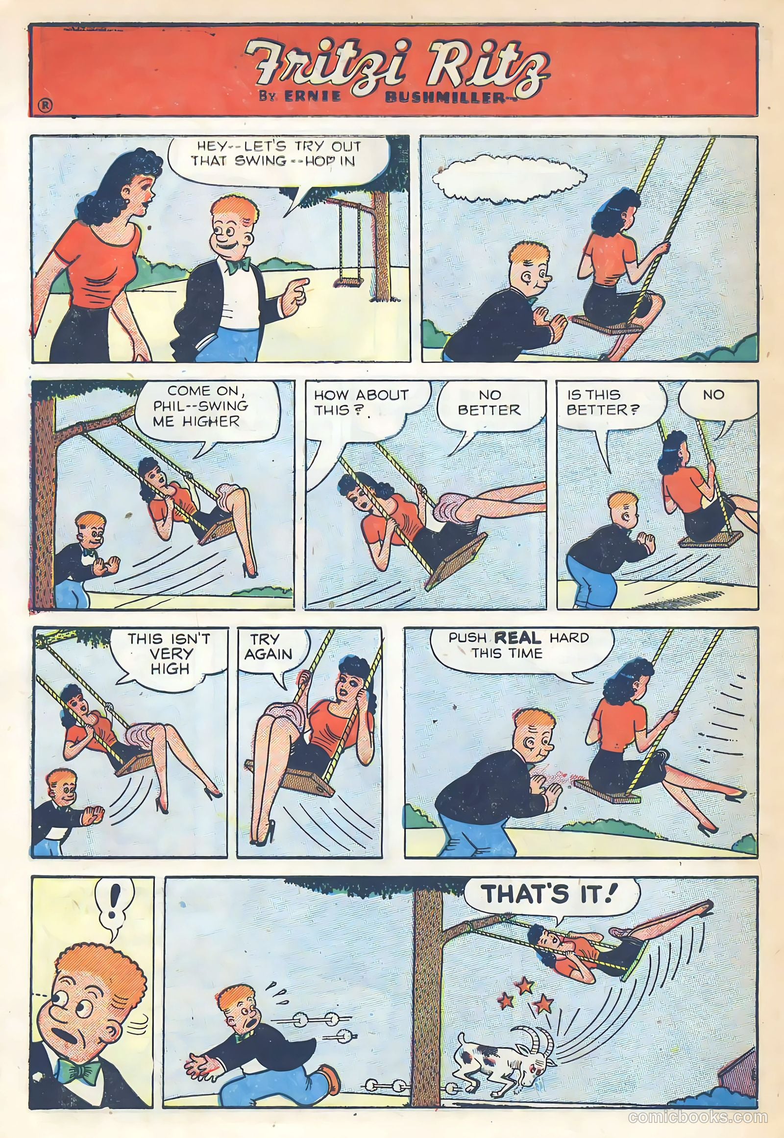 Fritzi Ritz #36 (1954) — page 23 of 29
