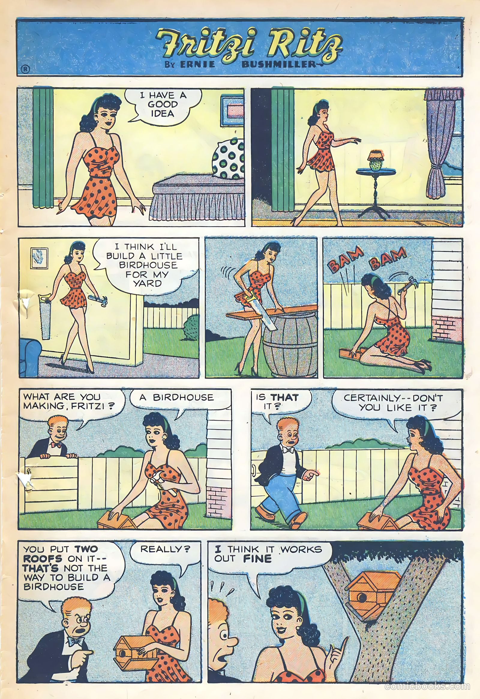 Fritzi Ritz #36 (1954) — page 24 of 29