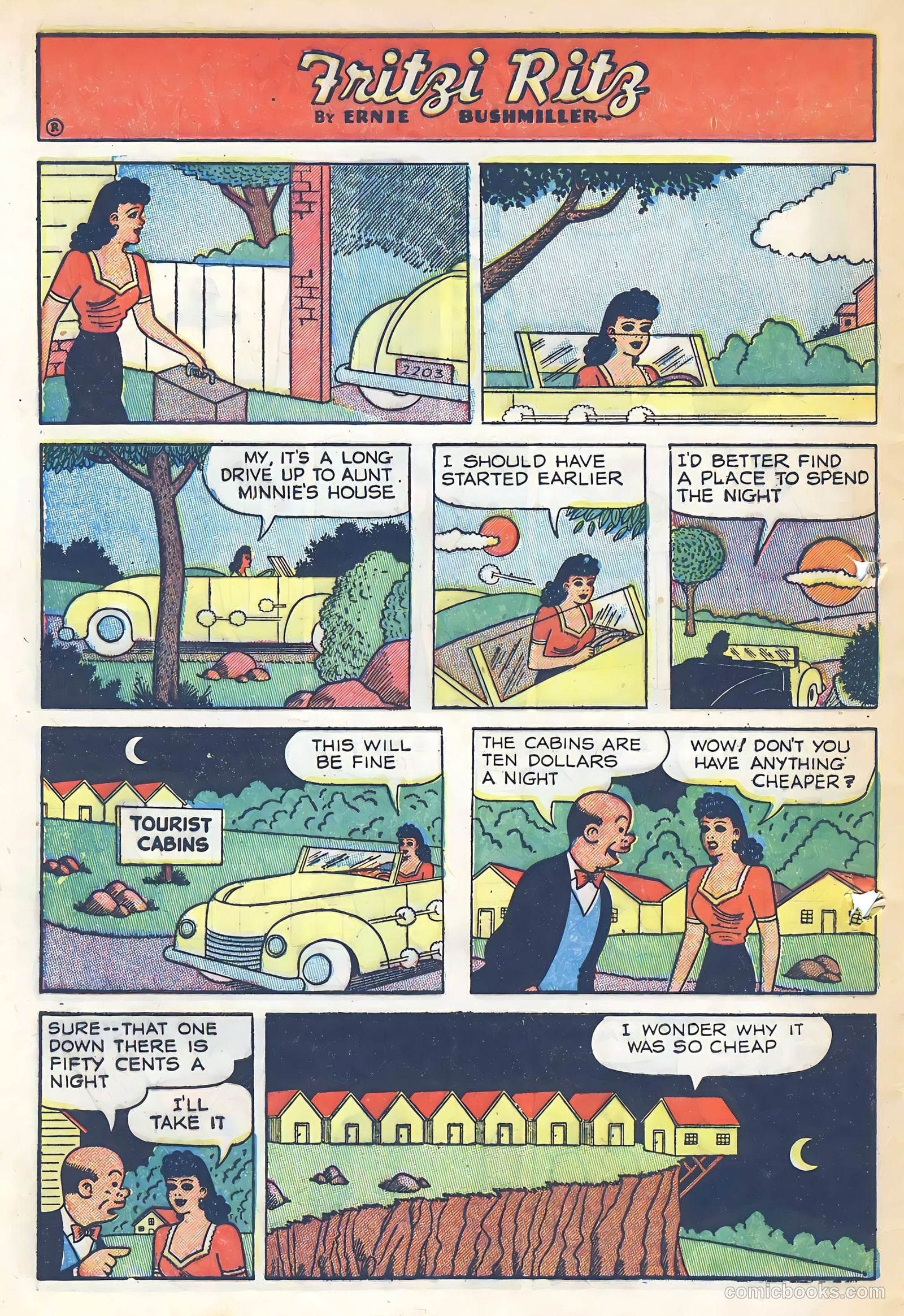 Fritzi Ritz #36 (1954) — page 25 of 29