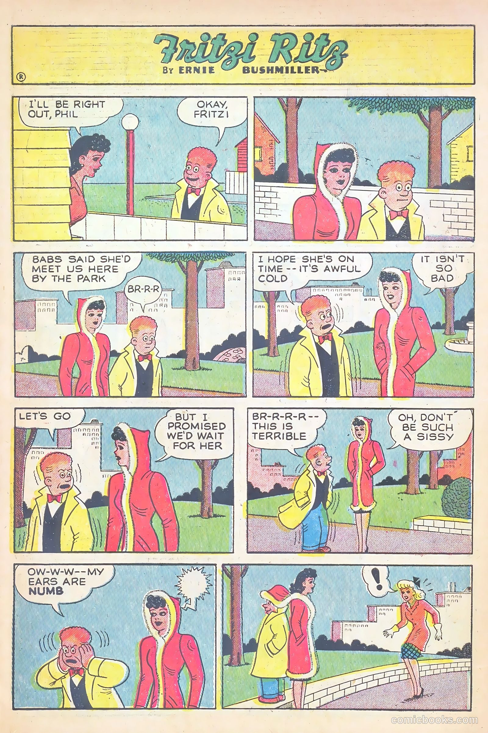 Fritzi Ritz #37 (1955) — page 3 of 32
