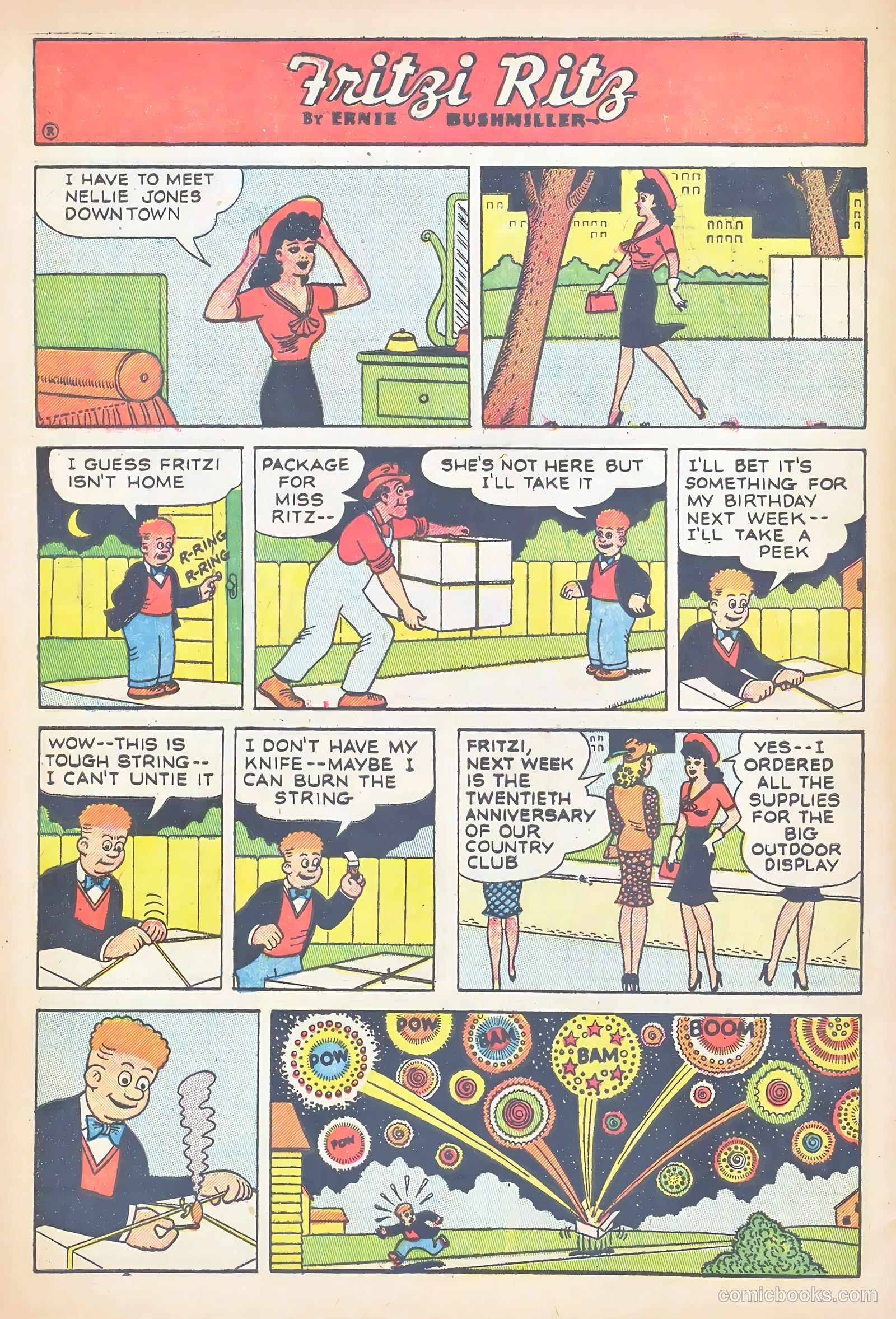 Fritzi Ritz #37 (1955) — page 4 of 32