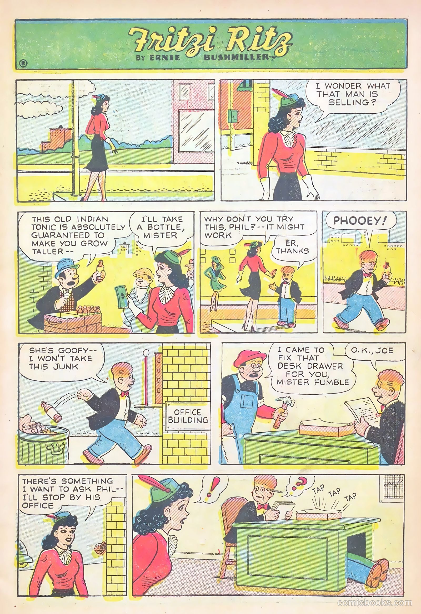 Fritzi Ritz #37 (1955) — page 5 of 32