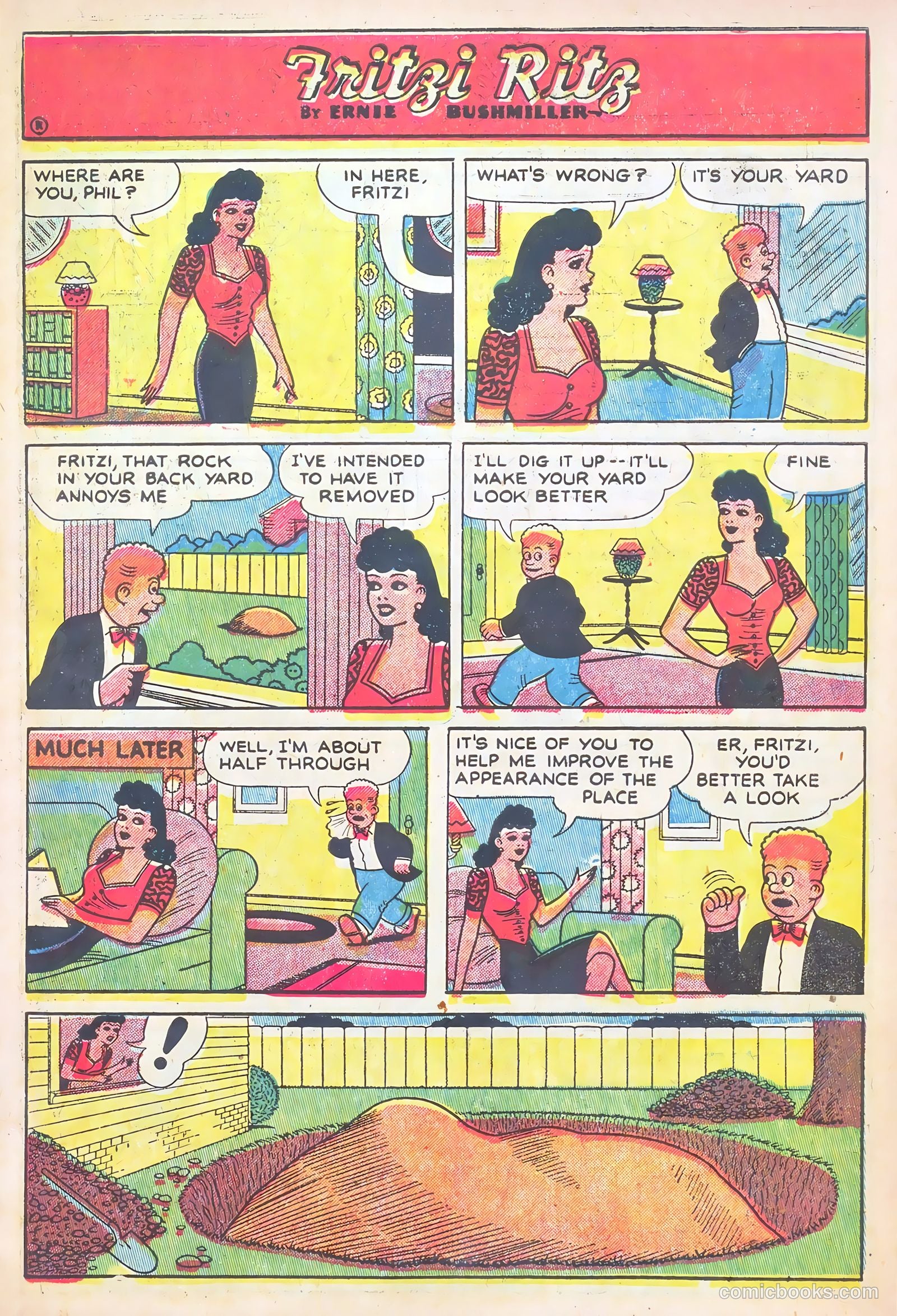 Fritzi Ritz #37 (1955) — page 7 of 32