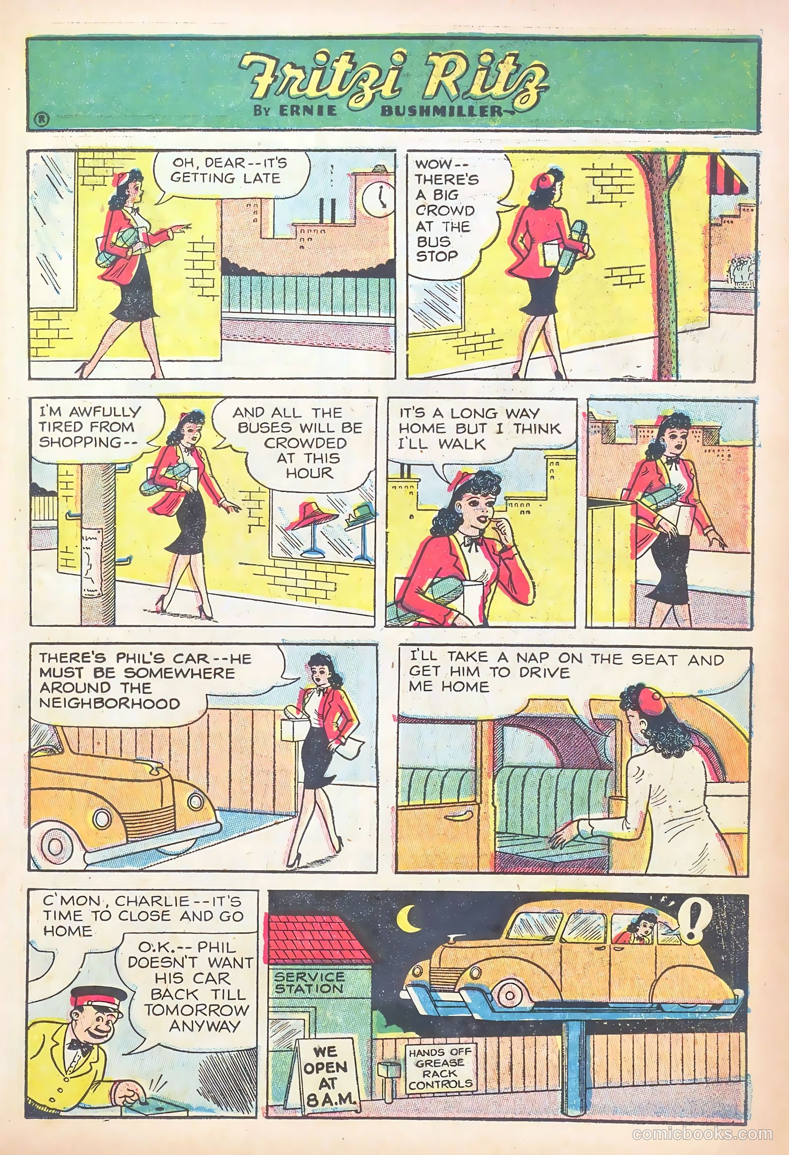 Fritzi Ritz #37 (1955) — page 11 of 32