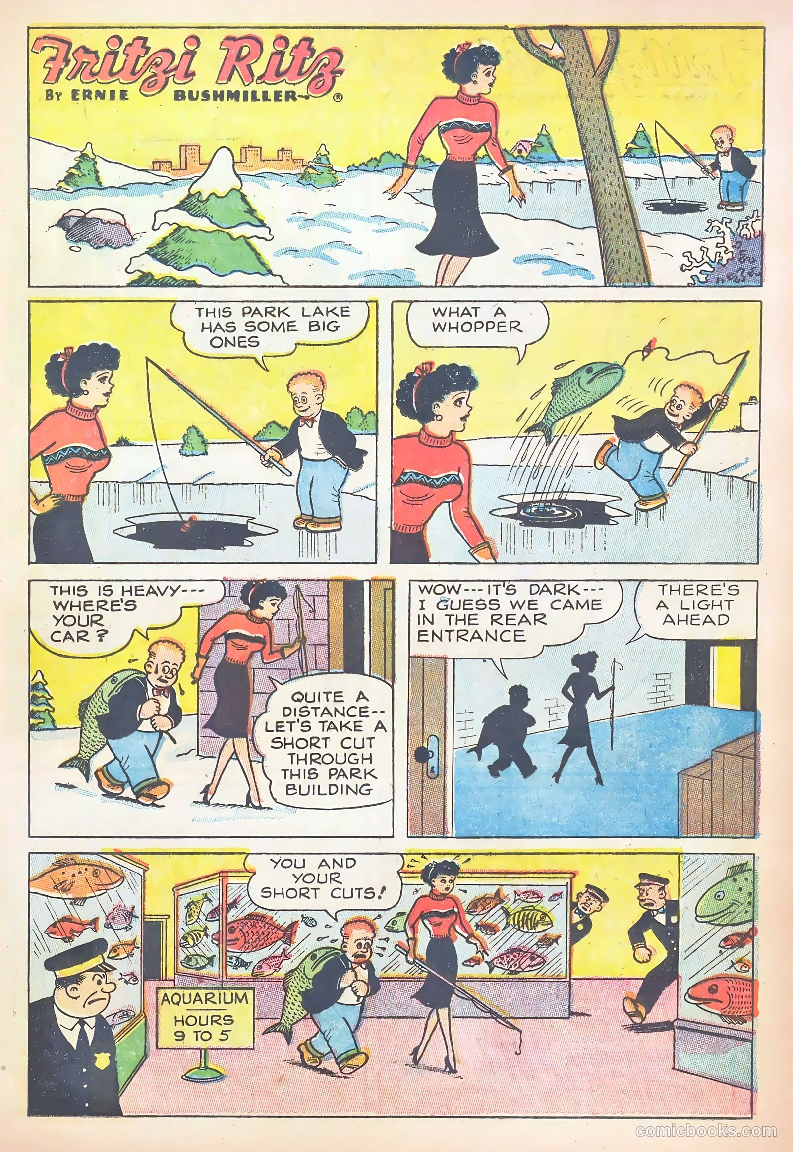 Fritzi Ritz #37 (1955) — page 13 of 32