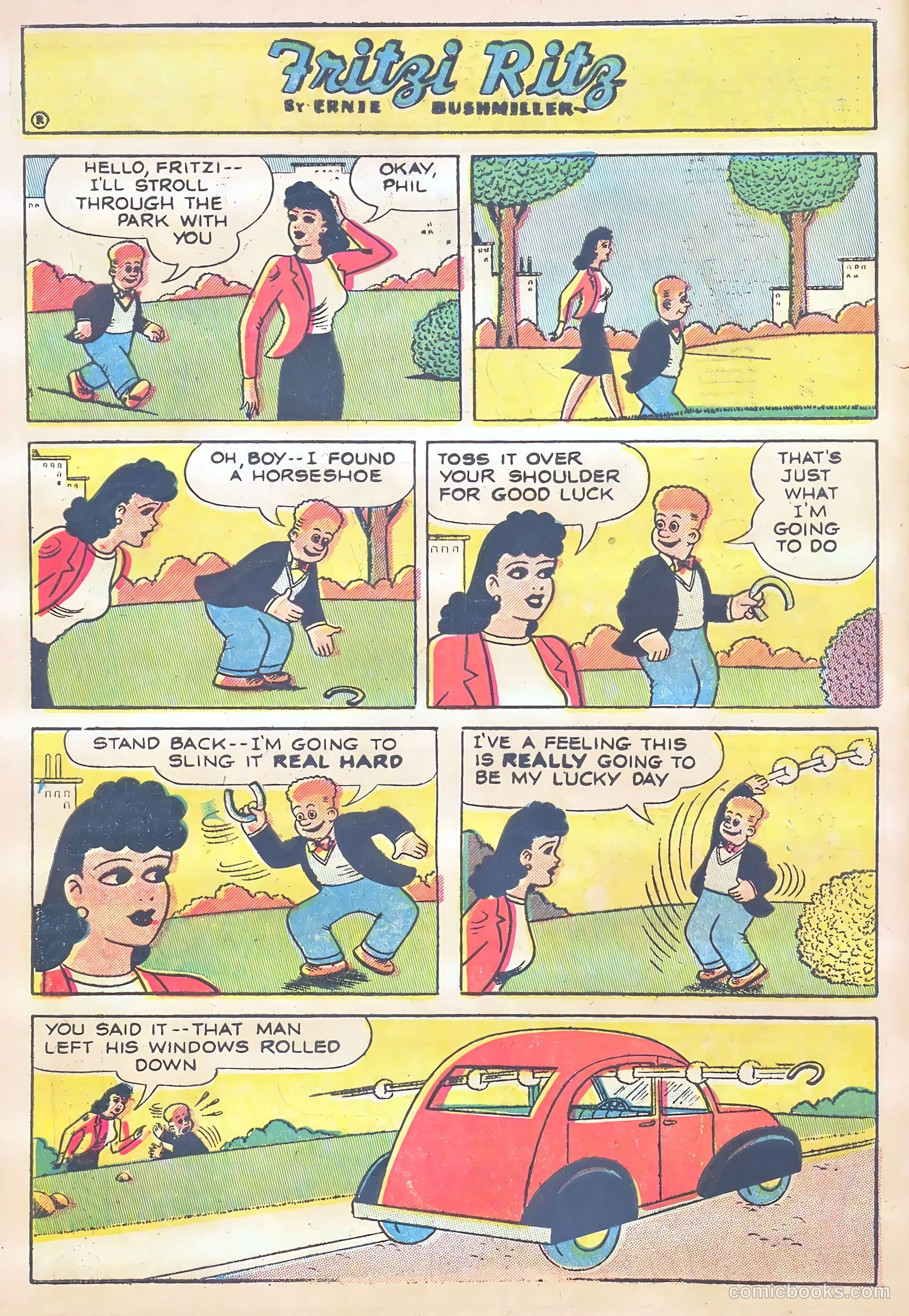 Fritzi Ritz #37 (1955) — page 28 of 32