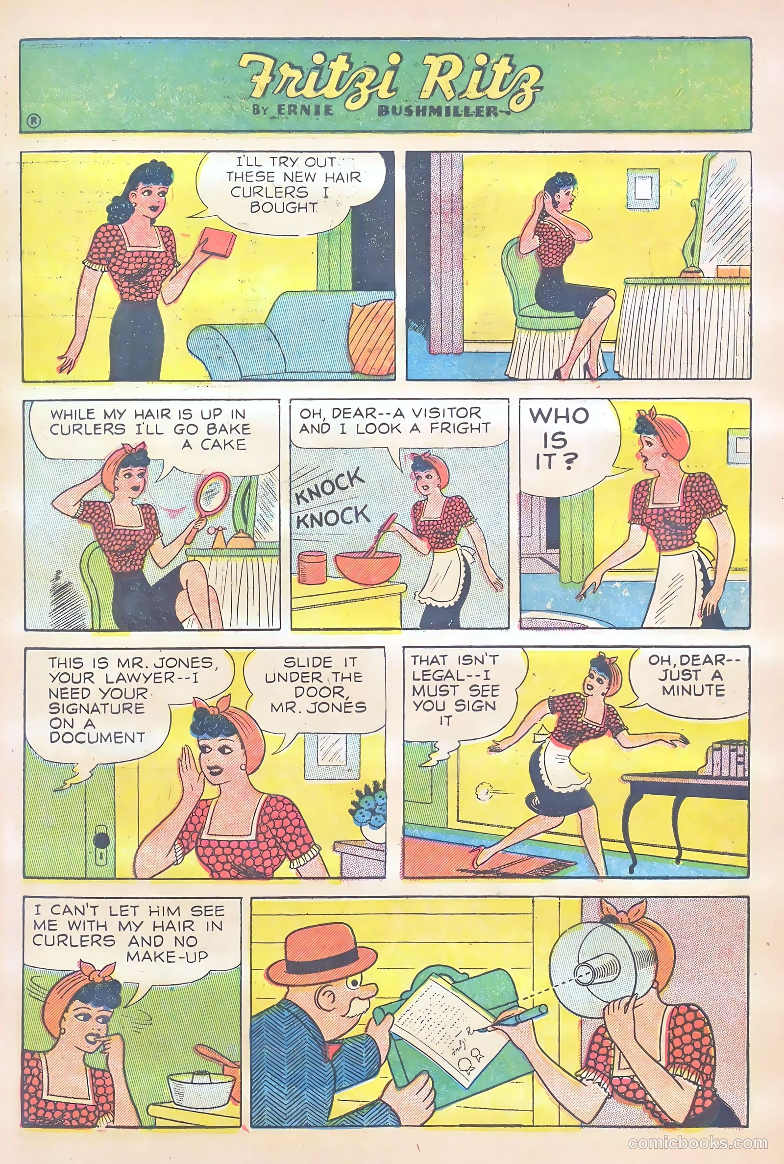Fritzi Ritz #37 (1955) — page 29 of 32