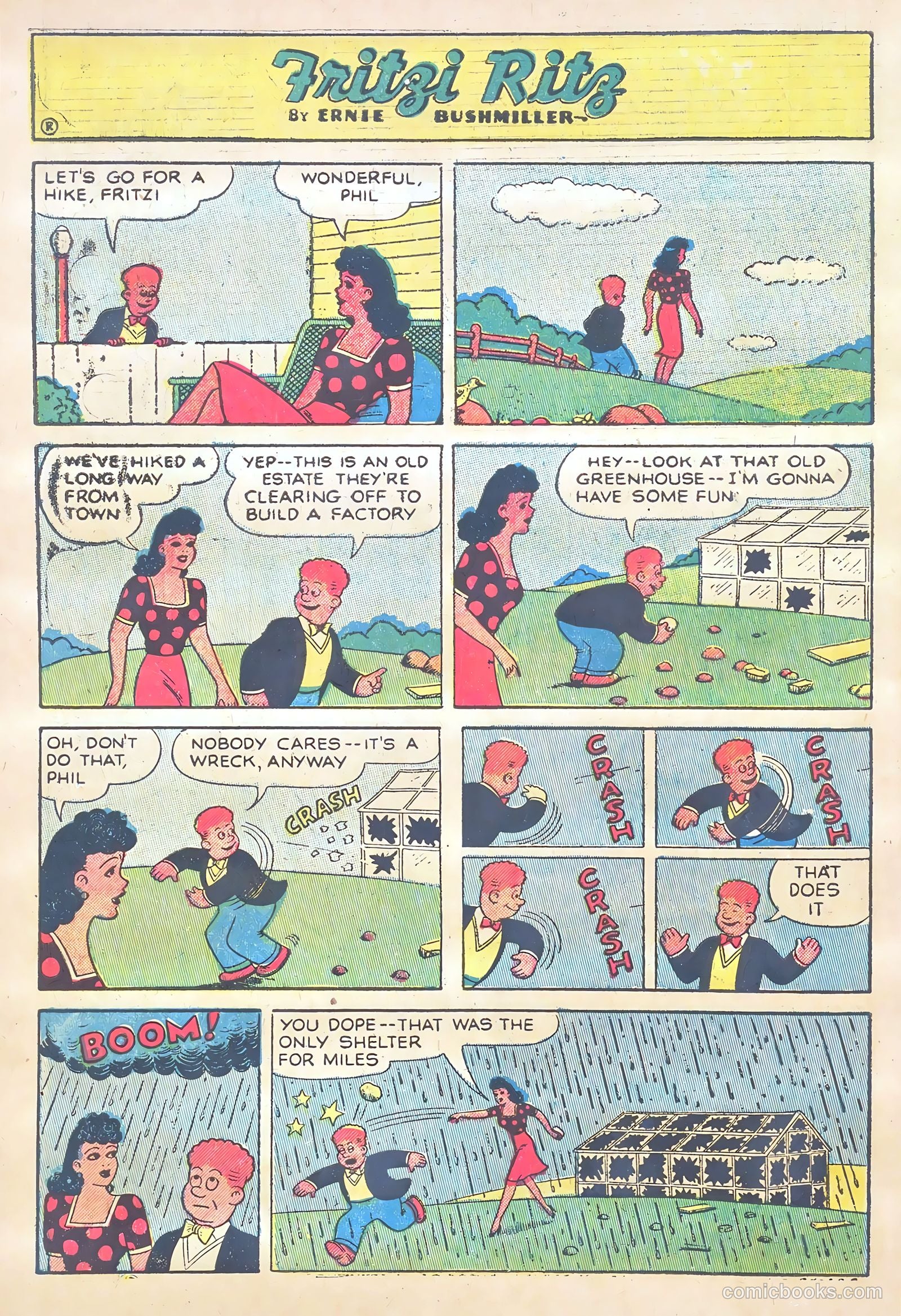 Fritzi Ritz #37 (1955) — page 30 of 32
