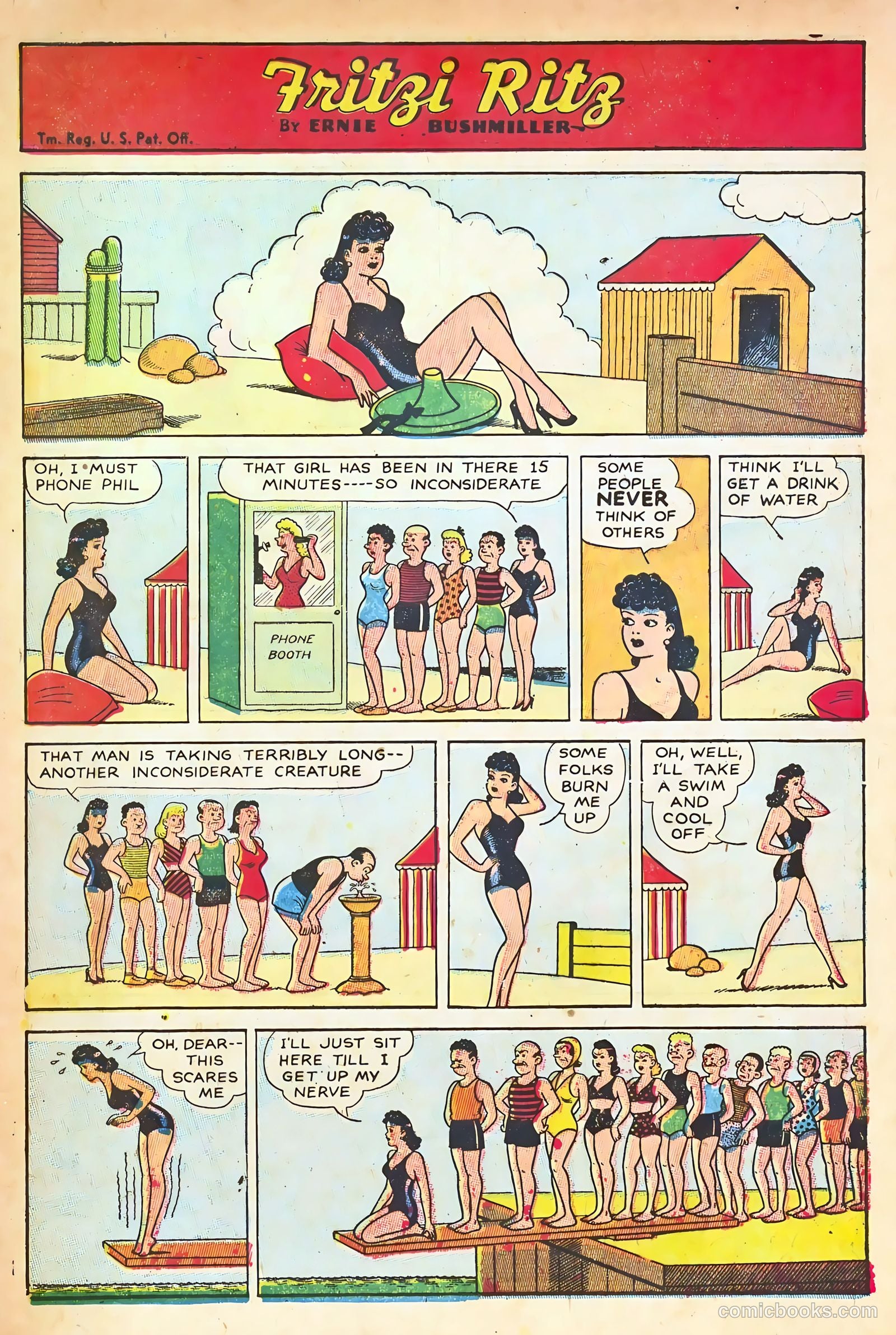 Fritzi Ritz #39 (1956) — page 3 of 33