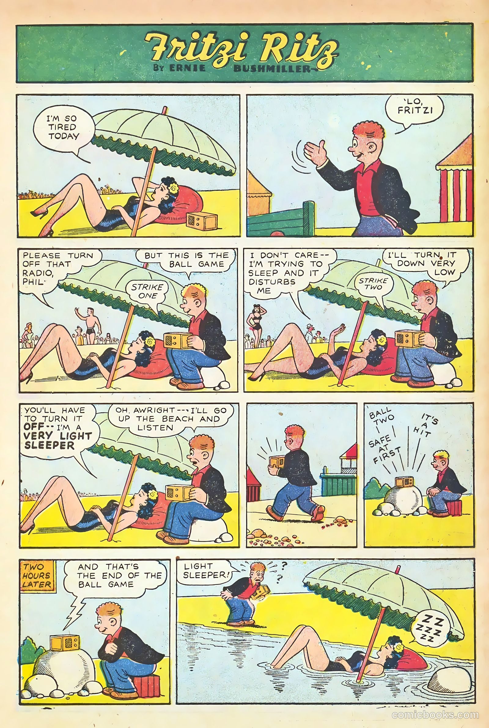 Fritzi Ritz #39 (1956) — page 4 of 33