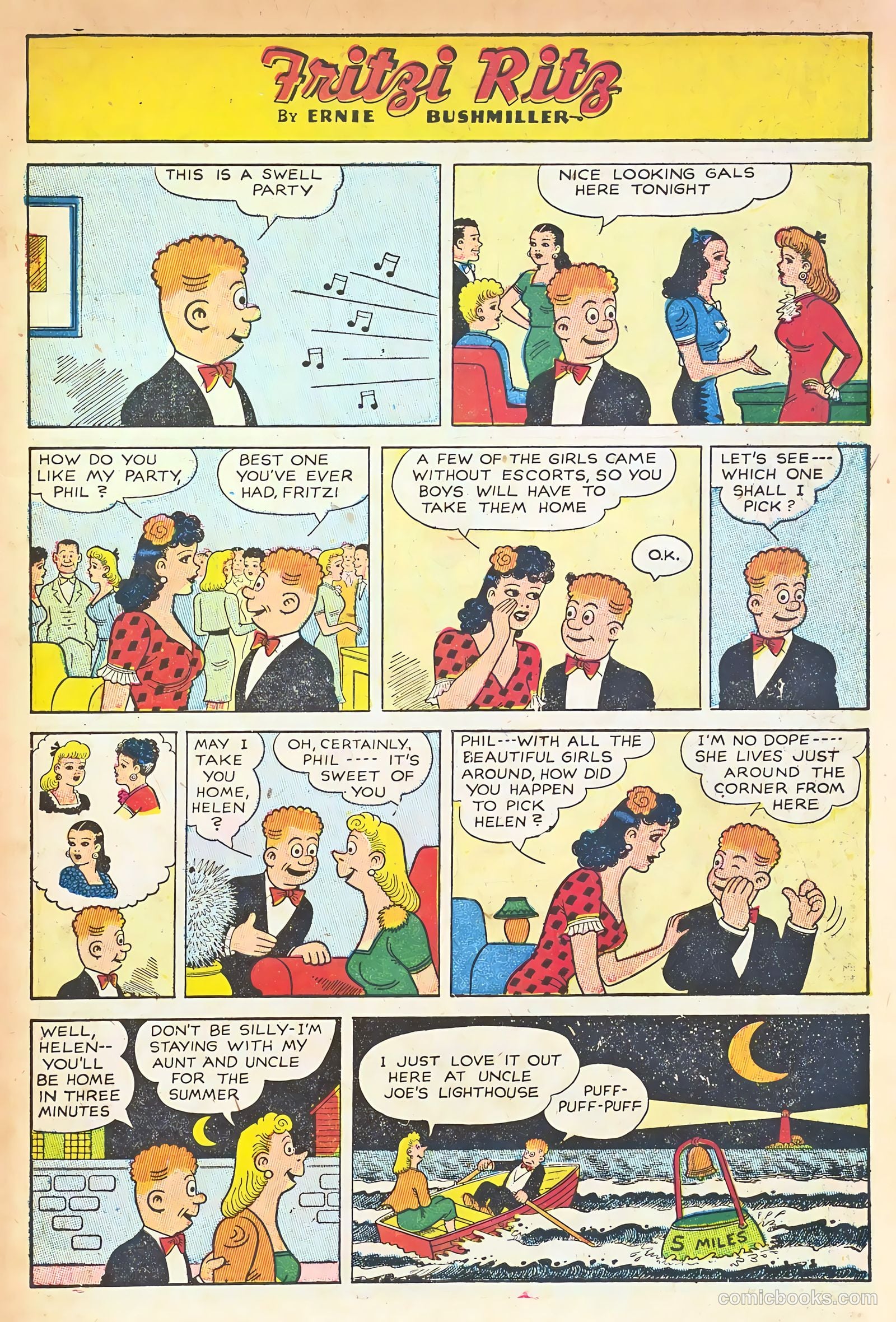 Fritzi Ritz #39 (1956) — page 7 of 33