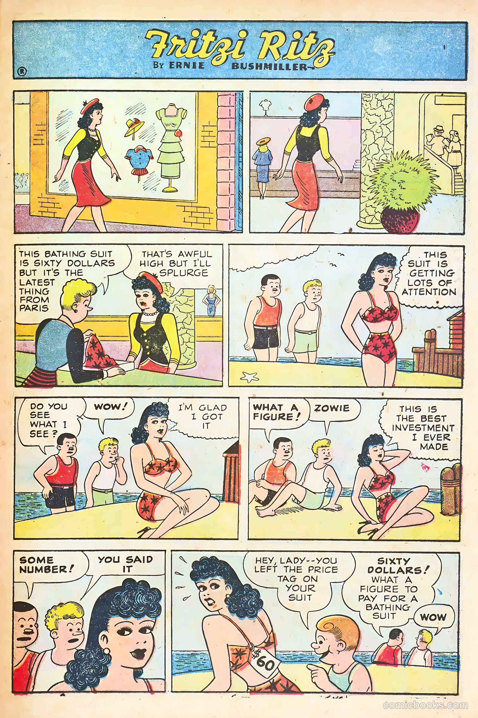 Fritzi Ritz #39 (1956) — page 11 of 33