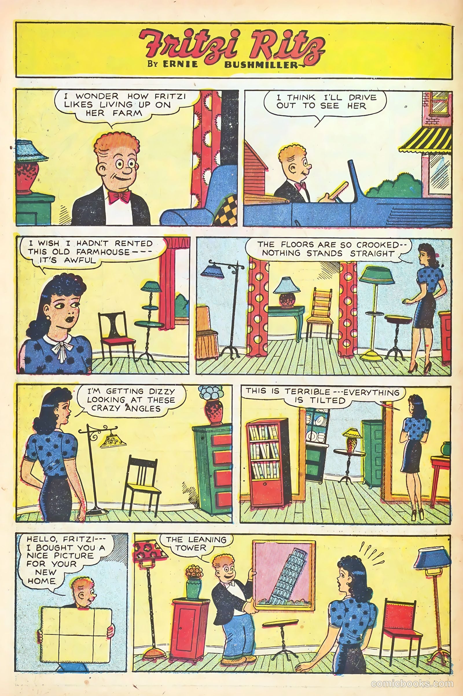 Fritzi Ritz #39 (1956) — page 14 of 33