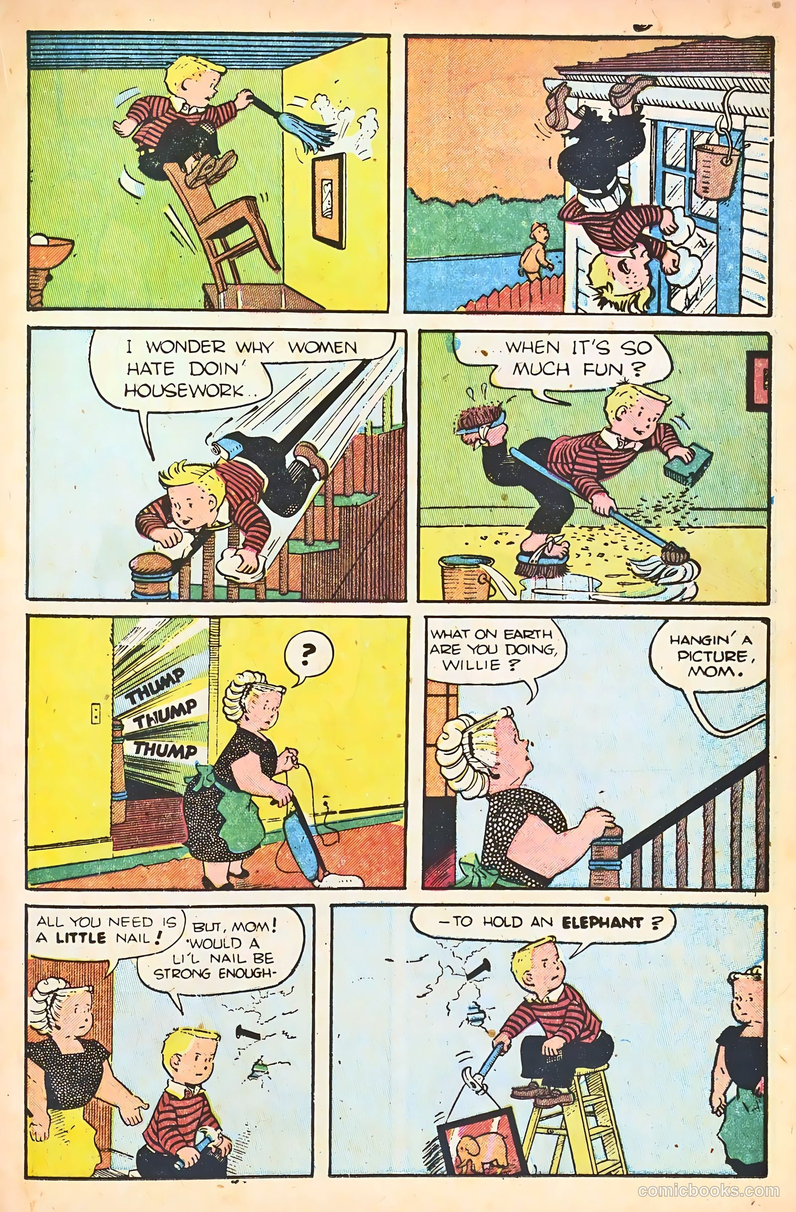 Fritzi Ritz #39 (1956) — page 19 of 33
