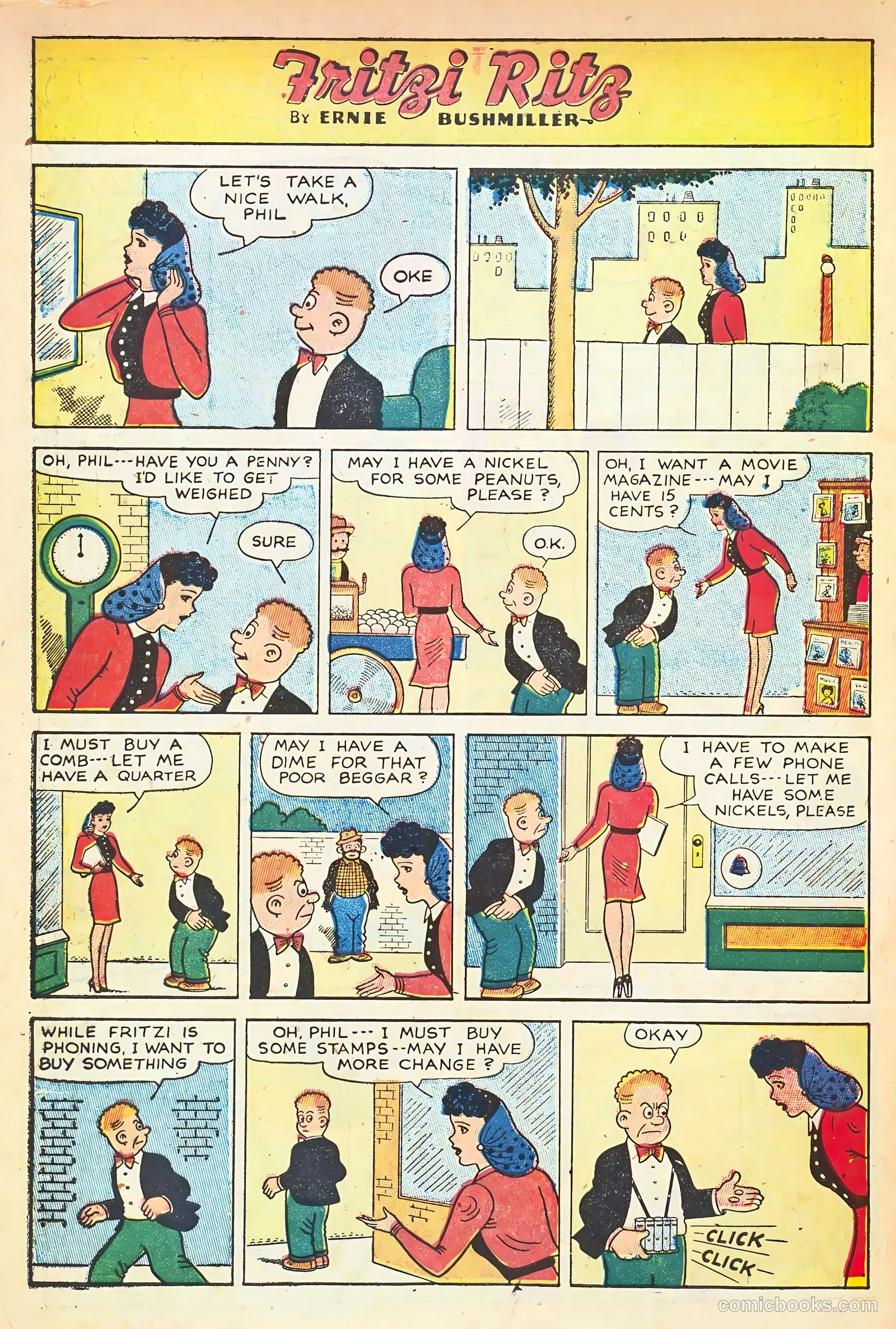 Fritzi Ritz #39 (1956) — page 27 of 33