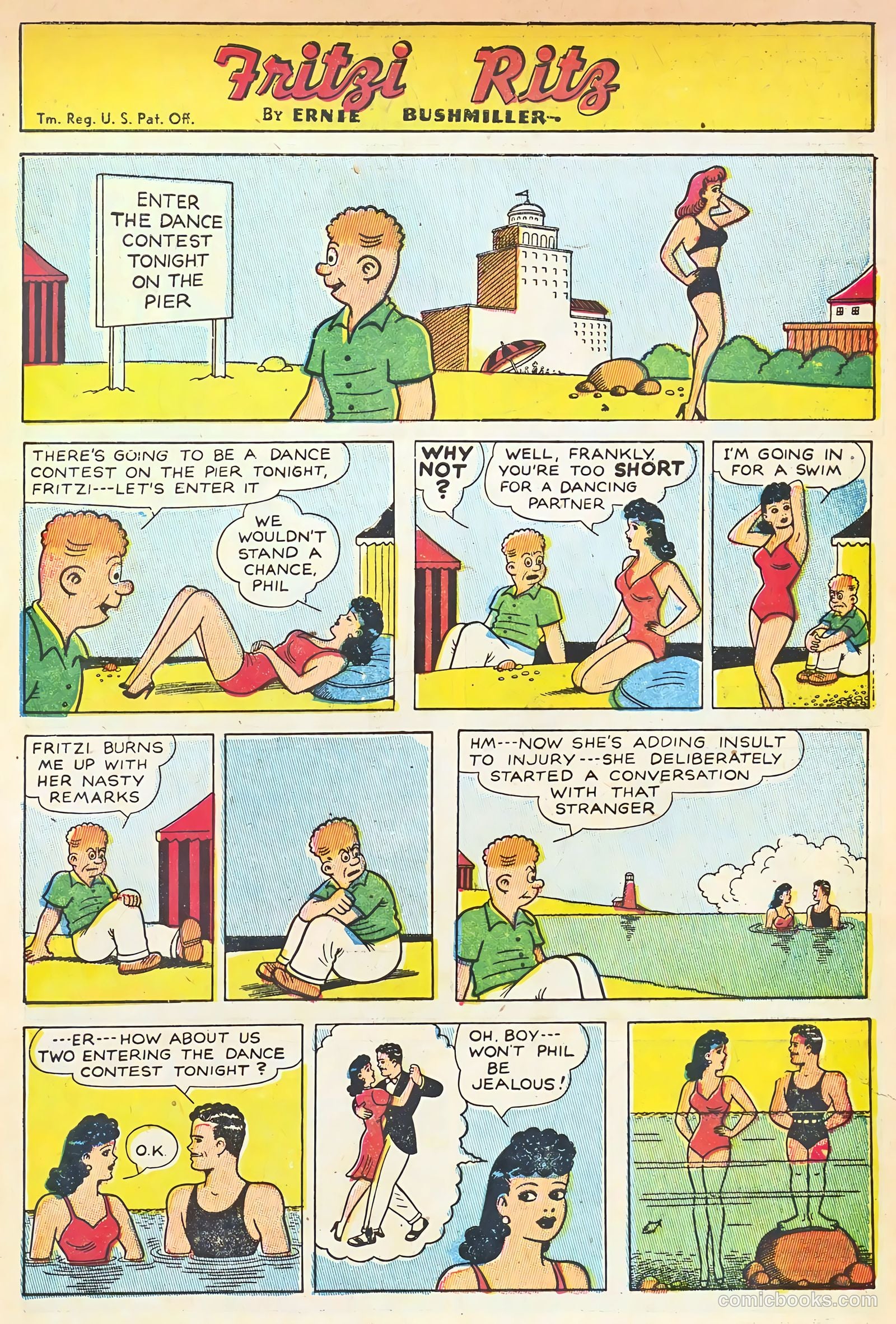 Fritzi Ritz #39 (1956) — page 28 of 33
