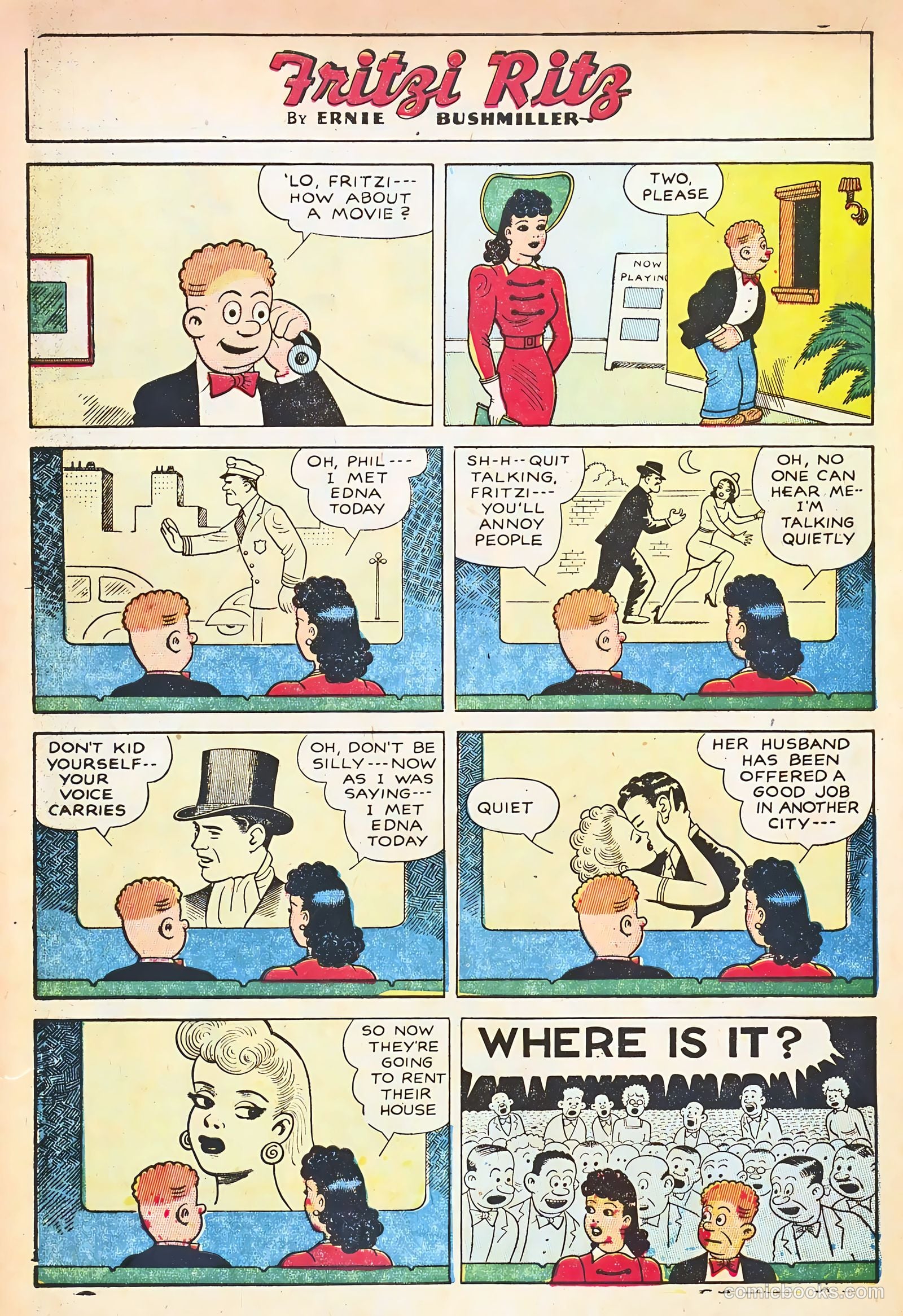 Fritzi Ritz #39 (1956) — page 29 of 33