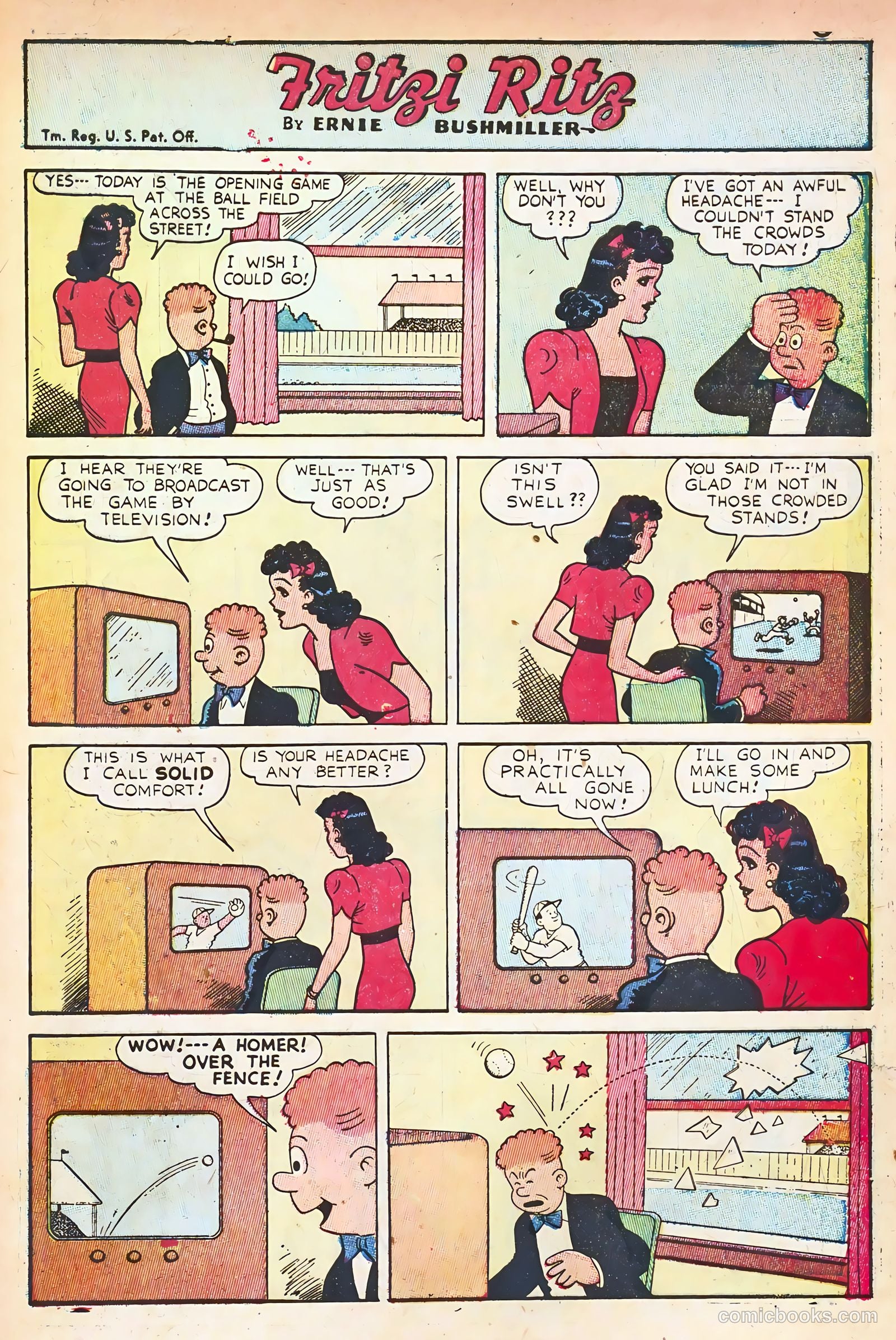 Fritzi Ritz #39 (1956) — page 30 of 33