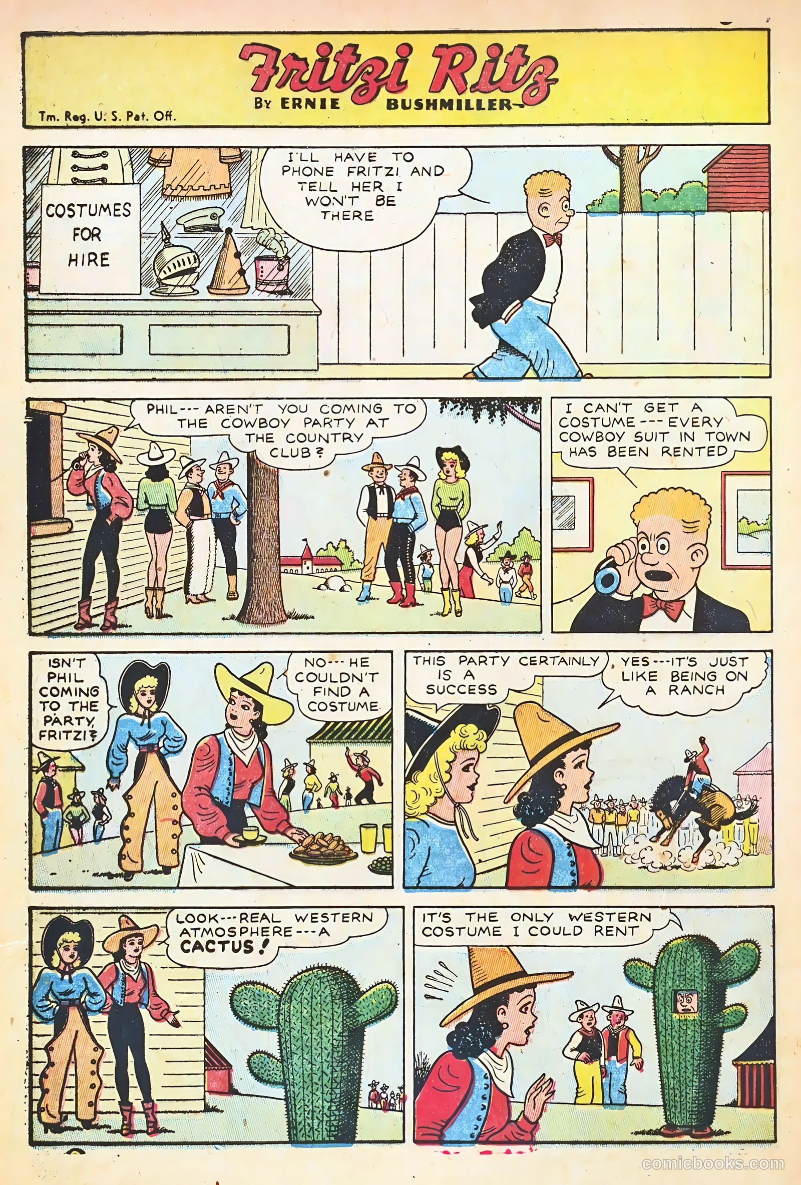 Fritzi Ritz #39 (1956) — page 31 of 33