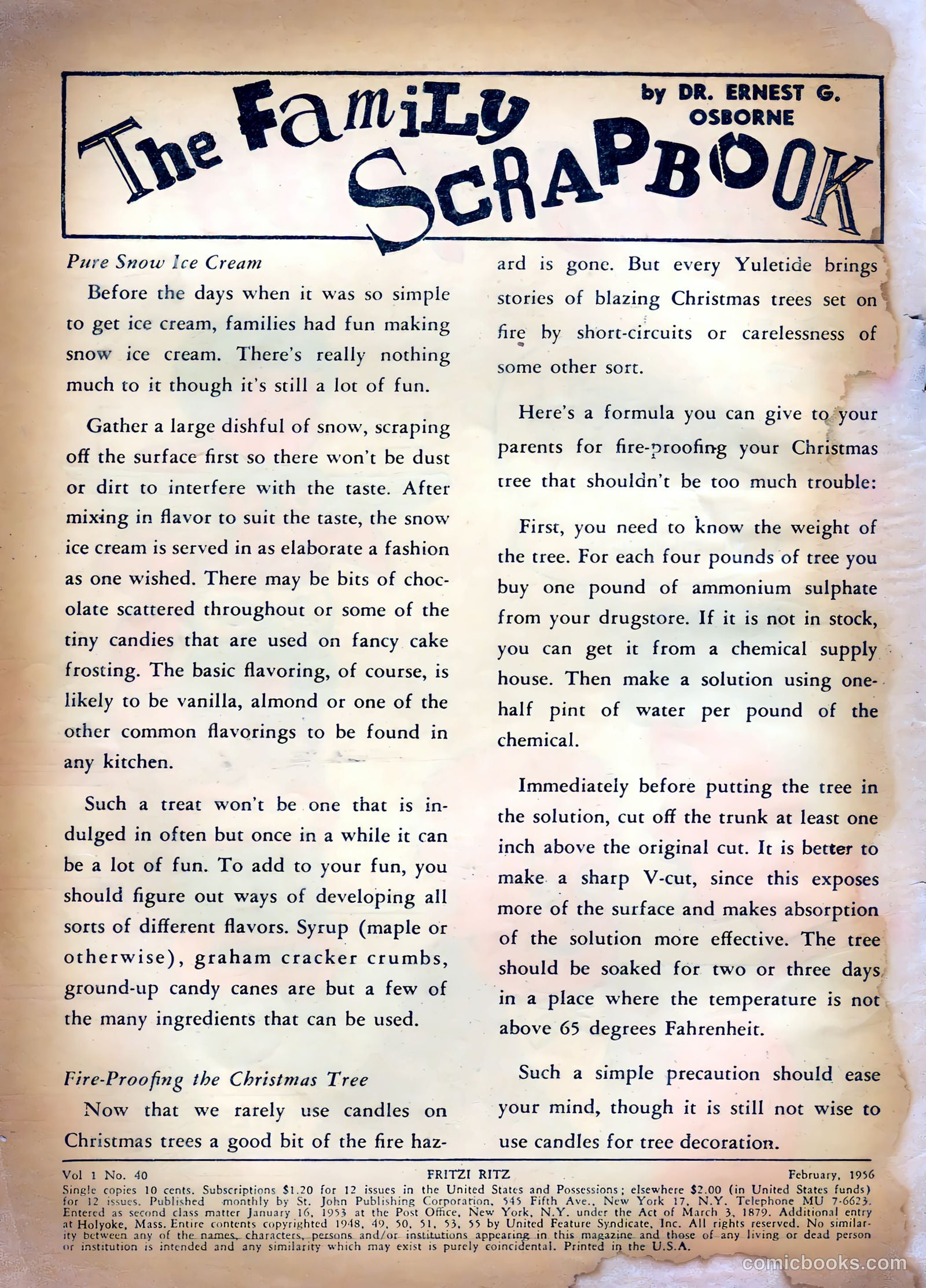 Fritzi Ritz #40 (1956) — page 2 of 27
