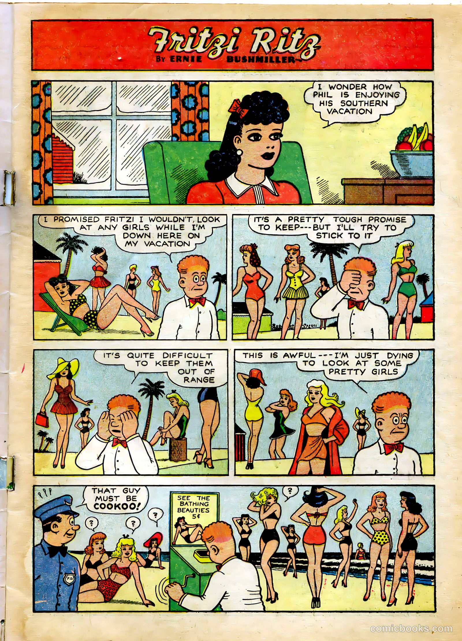 Fritzi Ritz #40 (1956) — page 3 of 27