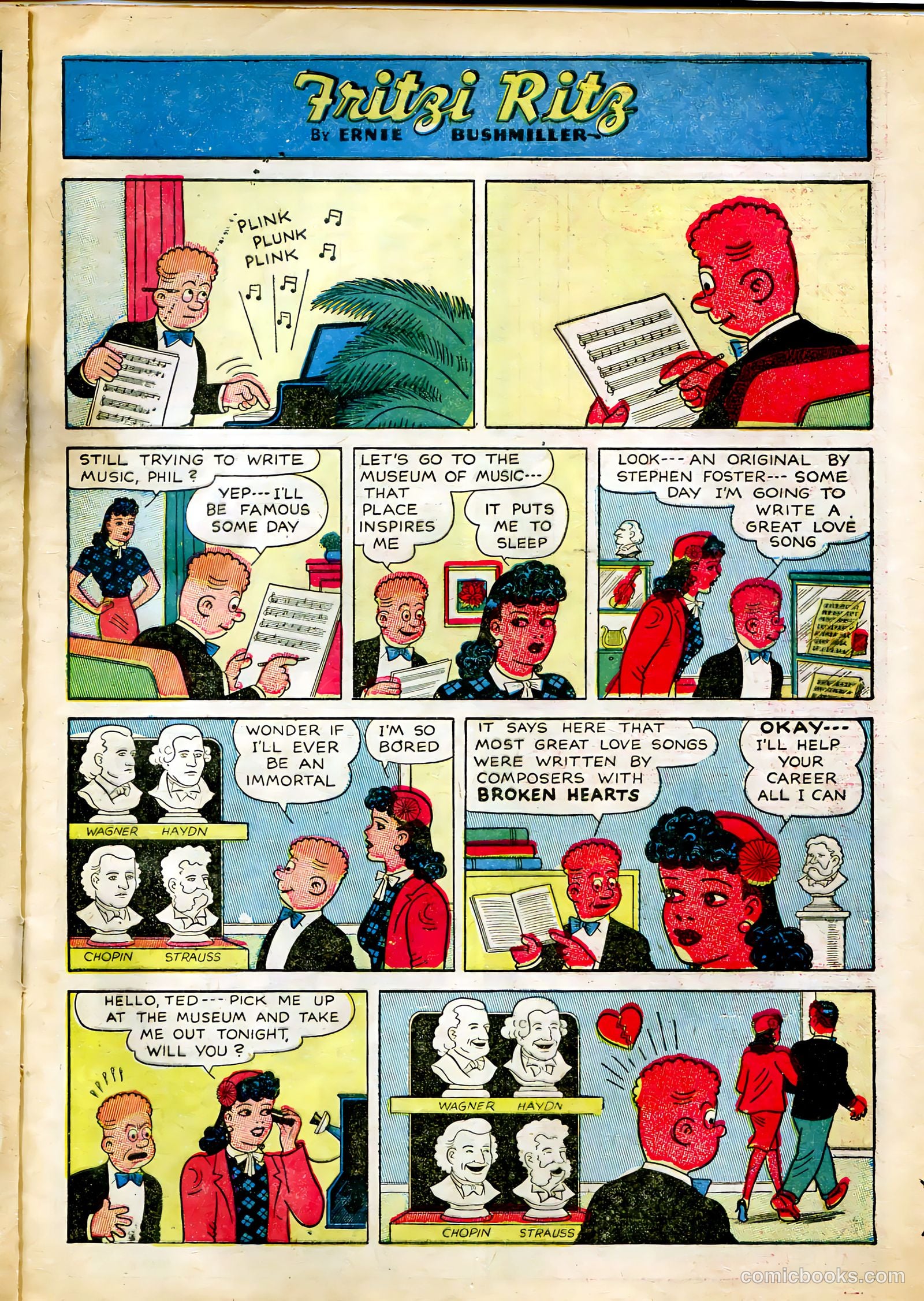 Fritzi Ritz #40 (1956) — page 5 of 27