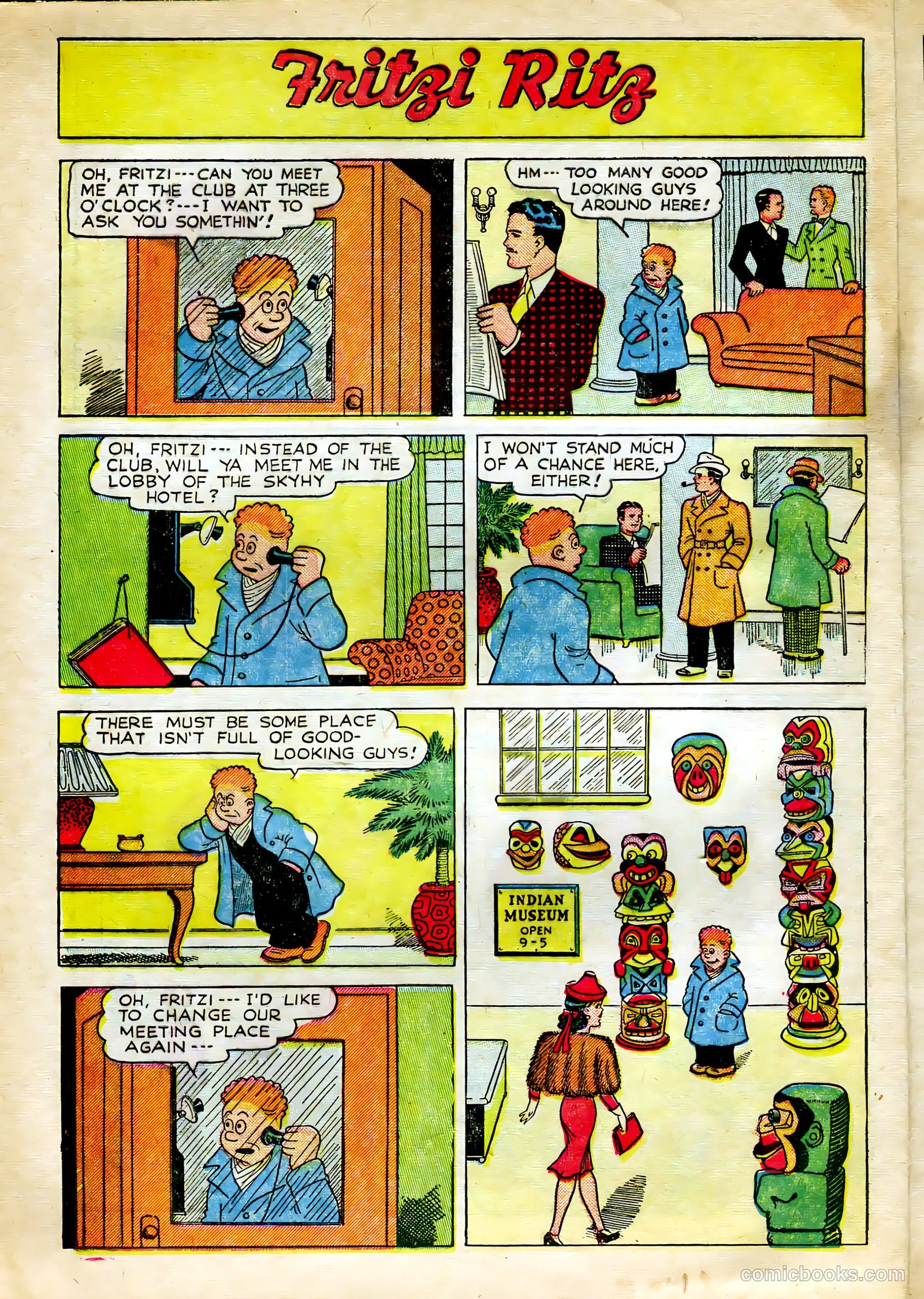Fritzi Ritz #40 (1956) — page 6 of 27