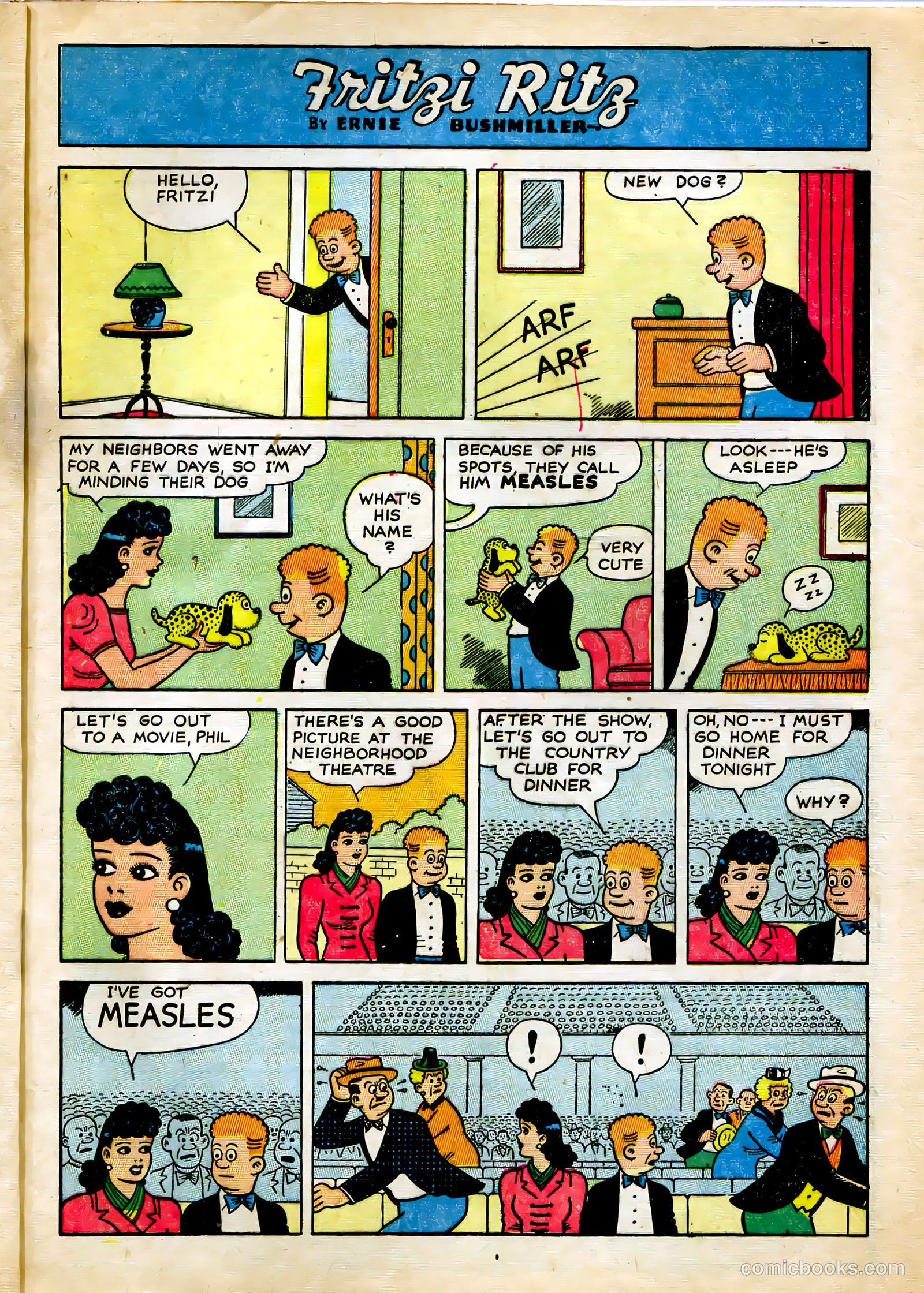Fritzi Ritz #40 (1956) — page 7 of 27