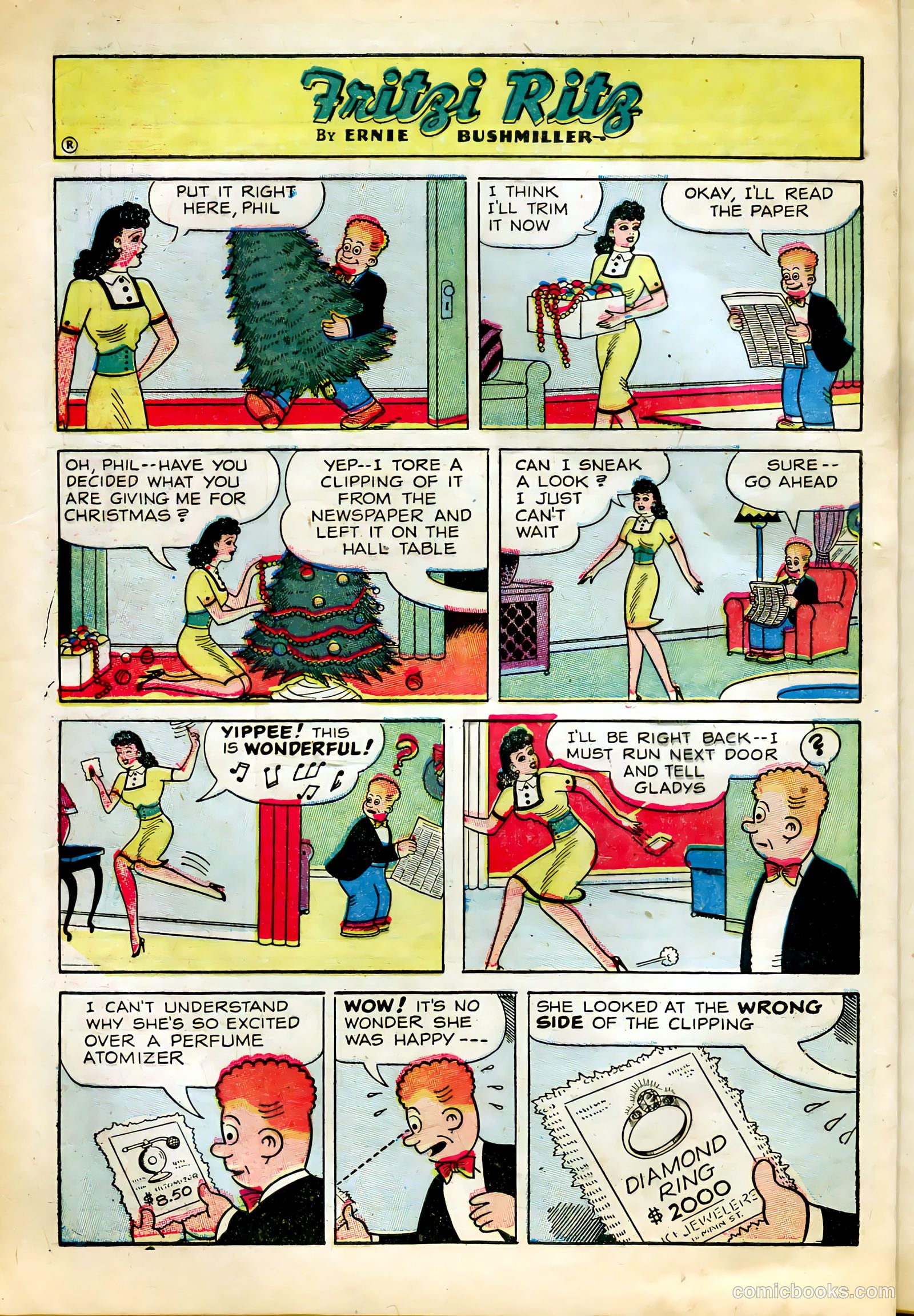 Fritzi Ritz #40 (1956) — page 8 of 27