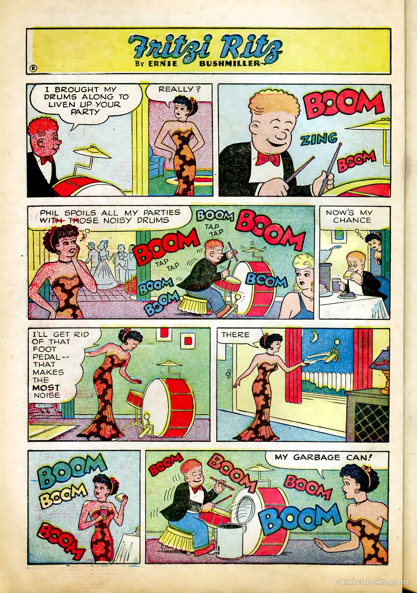 Fritzi Ritz #40 (1956) — page 12 of 27