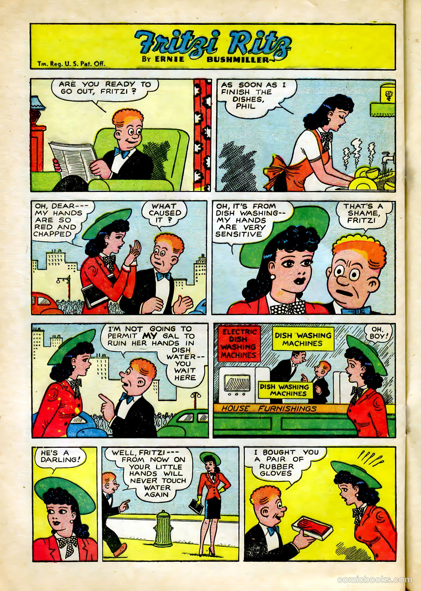 Fritzi Ritz #40 (1956) — page 14 of 27