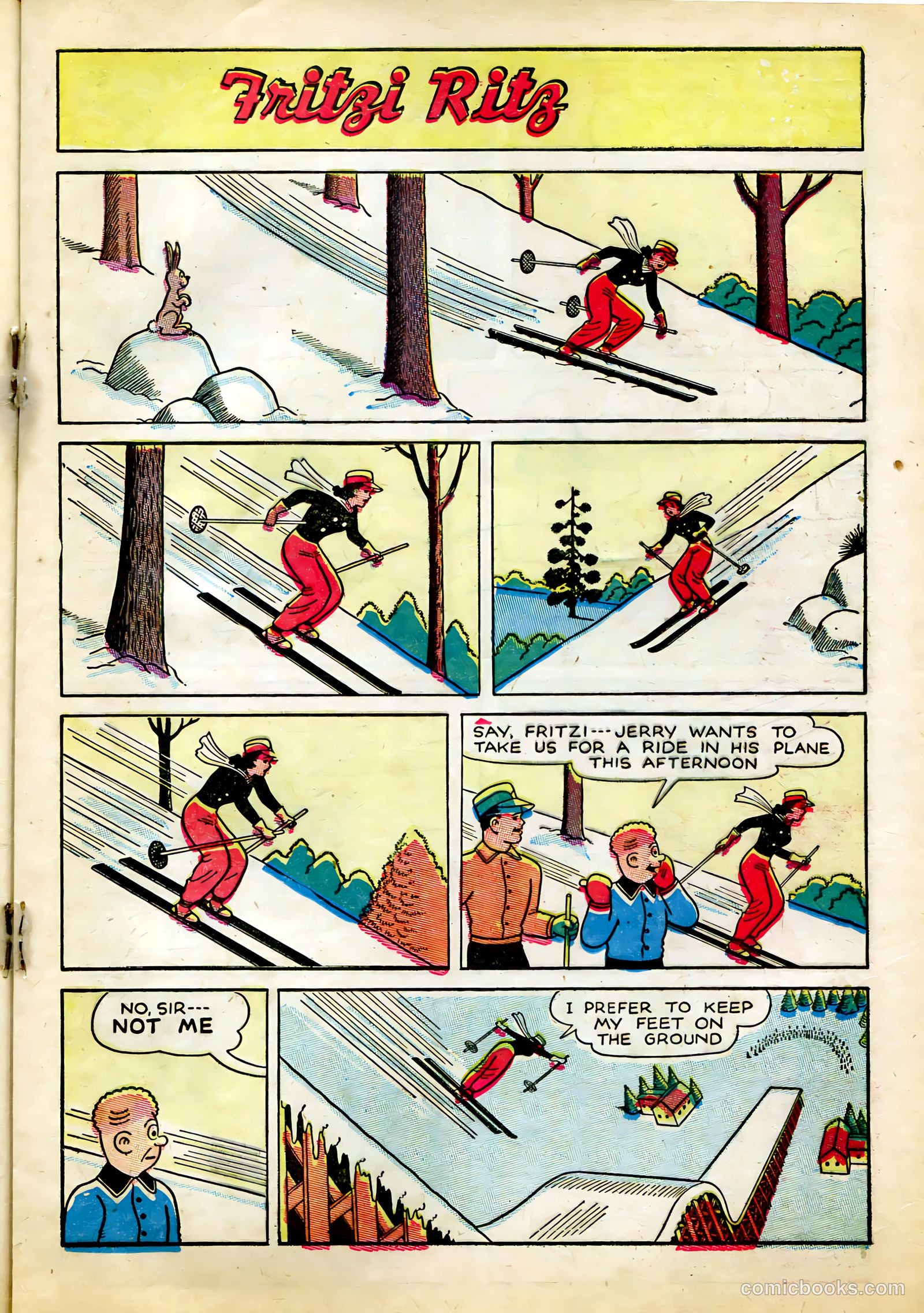 Fritzi Ritz #40 (1956) — page 17 of 27