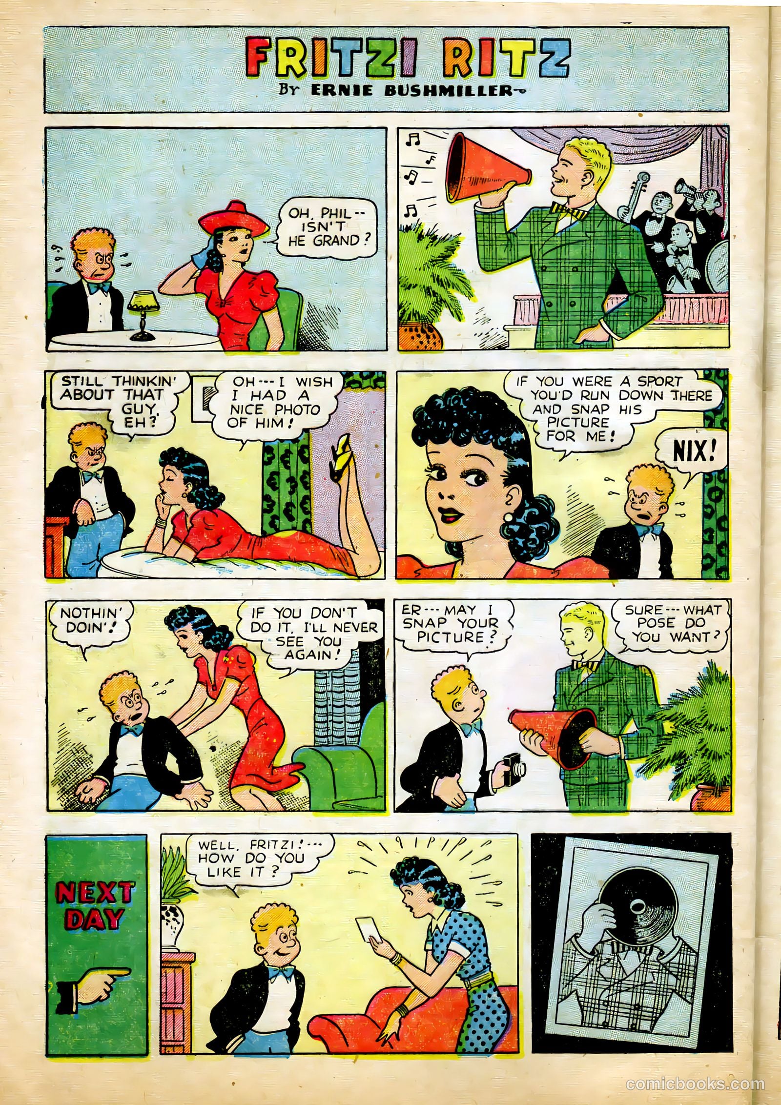 Fritzi Ritz #40 (1956) — page 21 of 27
