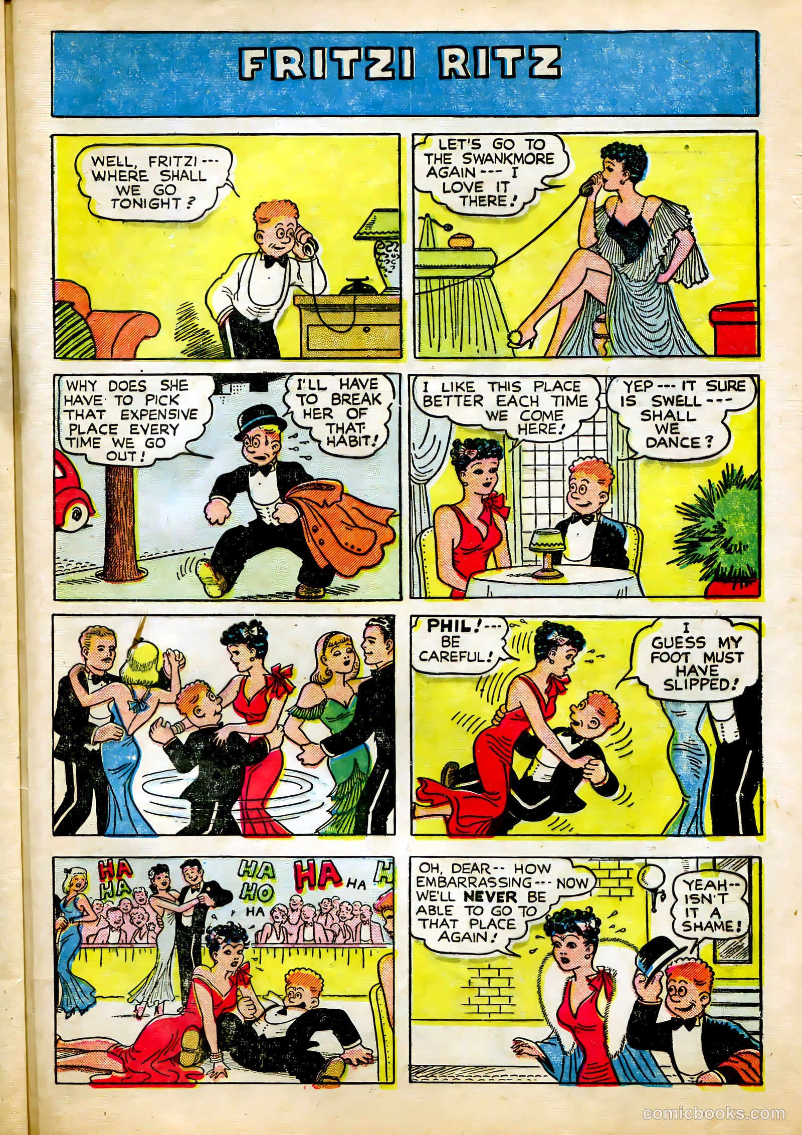 Fritzi Ritz #40 (1956) — page 22 of 27