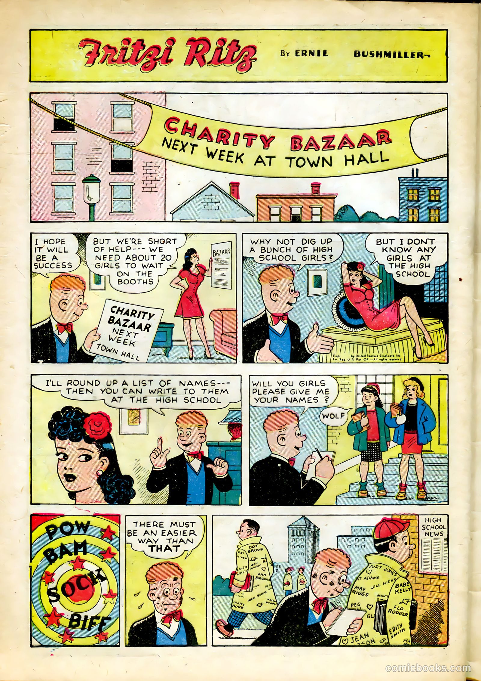 Fritzi Ritz #40 (1956) — page 23 of 27