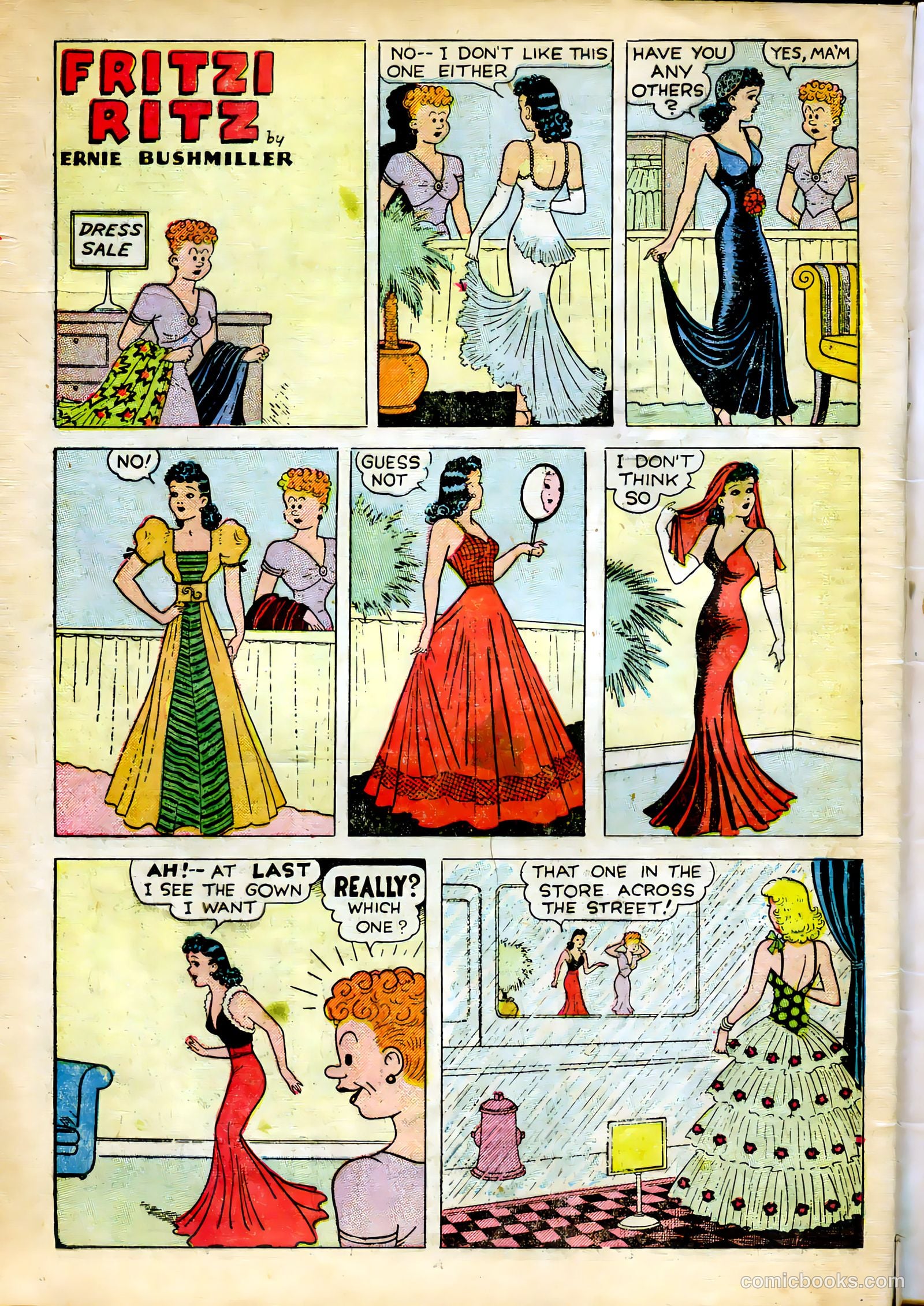 Fritzi Ritz #40 (1956) — page 25 of 27