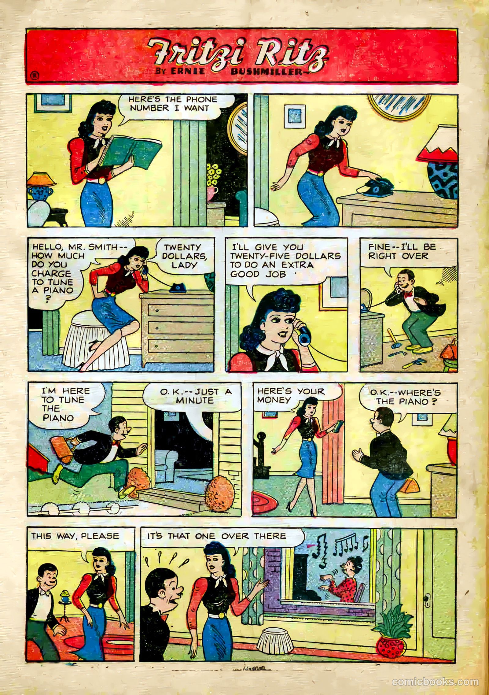 Fritzi Ritz #41 (1956) — page 8 of 27