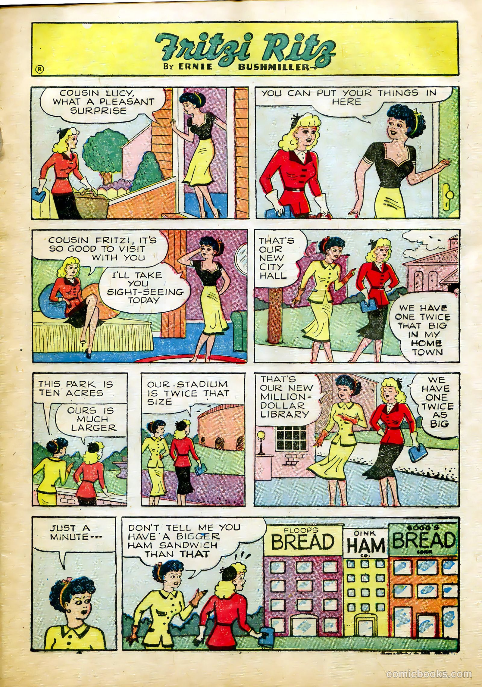 Fritzi Ritz #41 (1956) — page 9 of 27