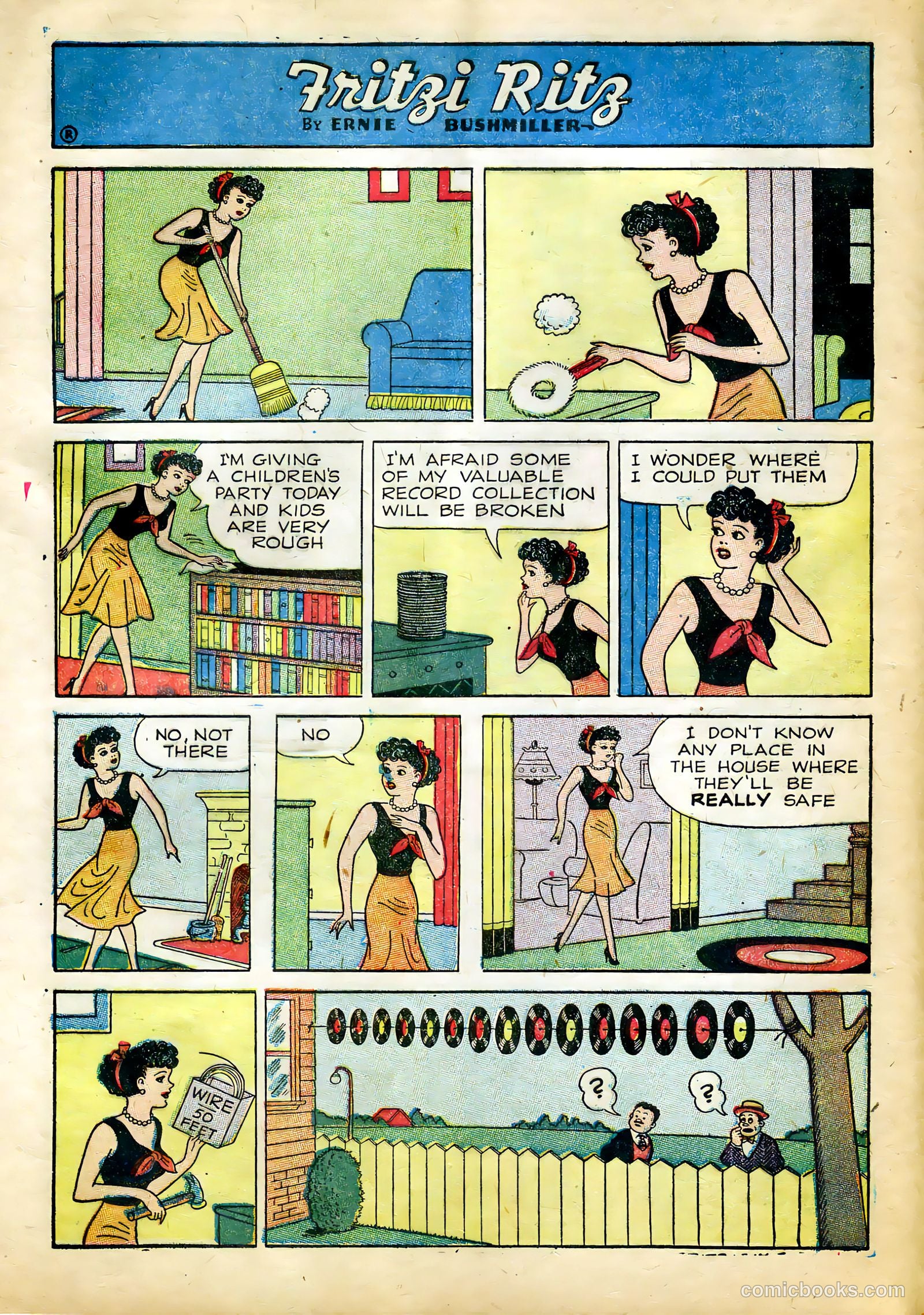 Fritzi Ritz #41 (1956) — page 10 of 27