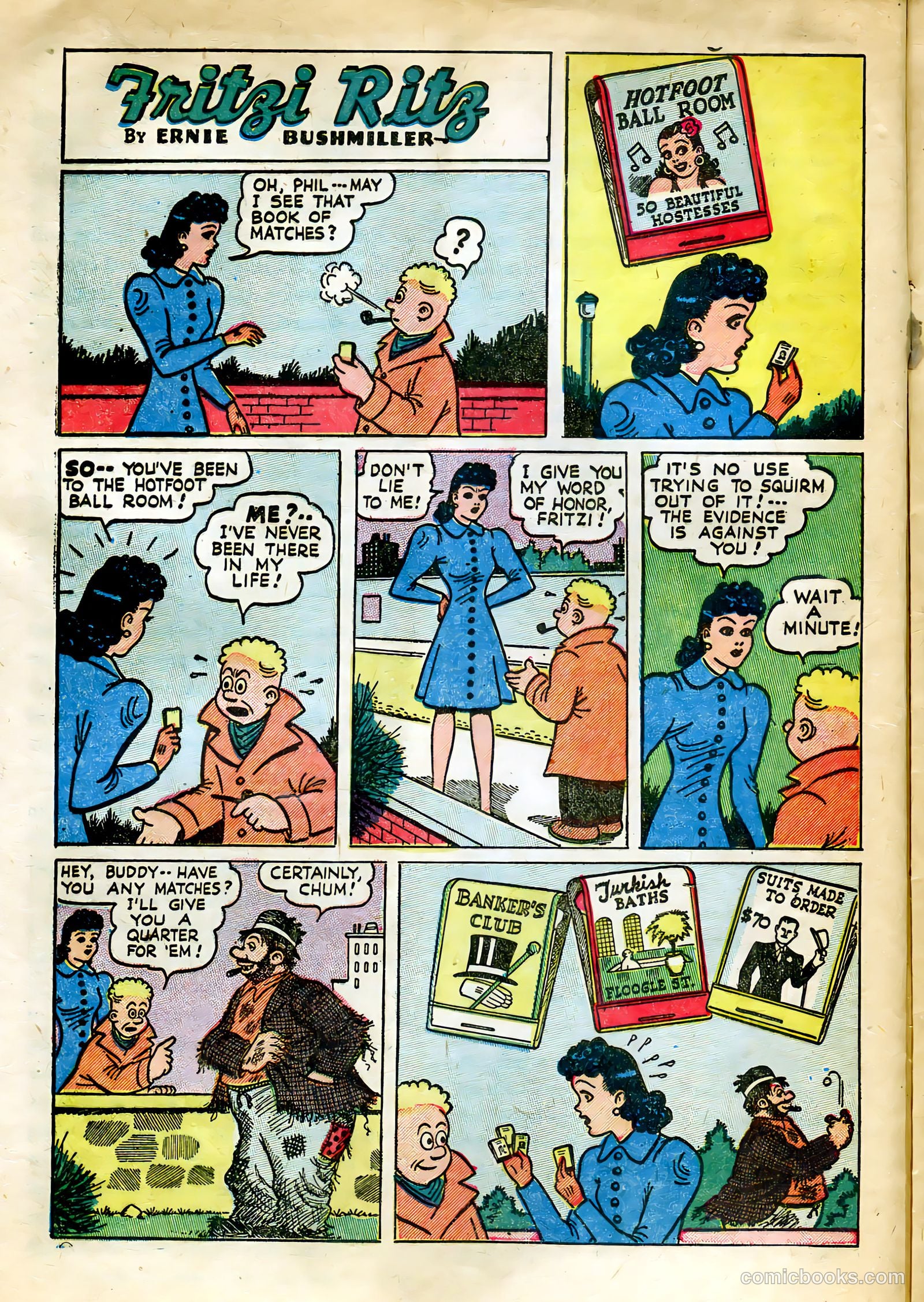 Fritzi Ritz #41 (1956) — page 14 of 27