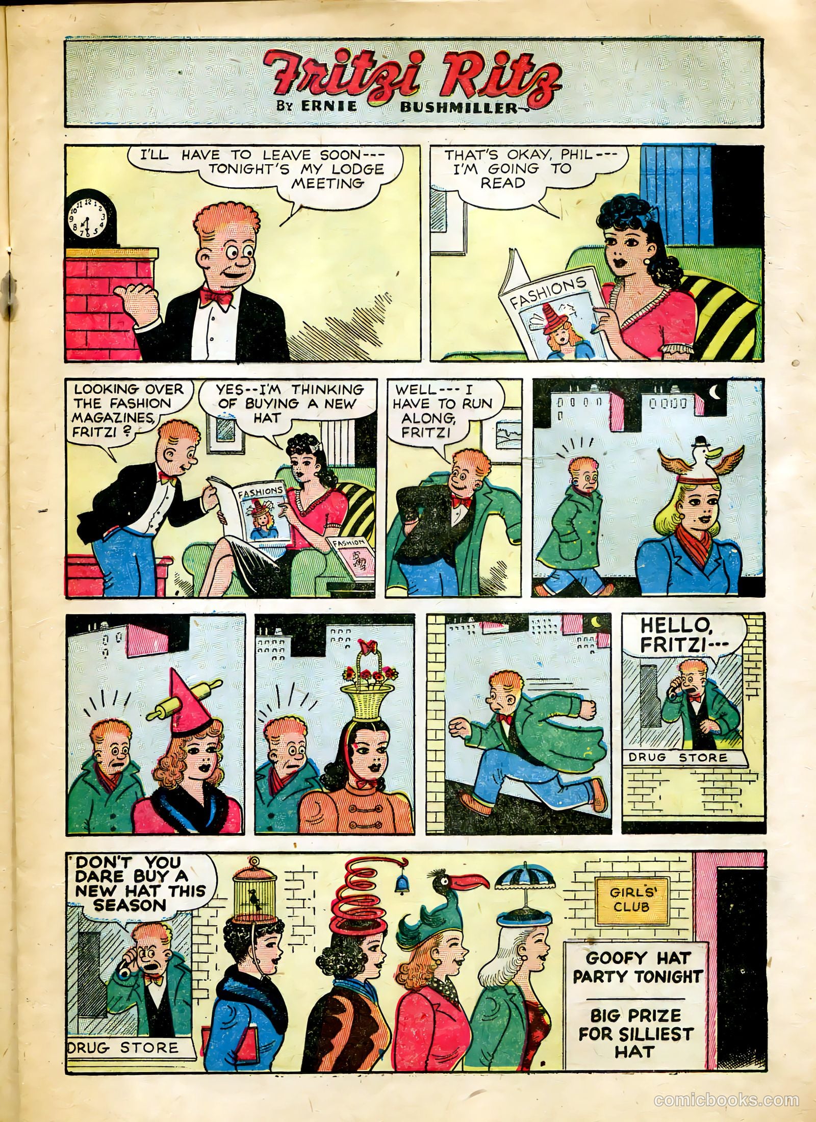 Fritzi Ritz #41 (1956) — page 15 of 27