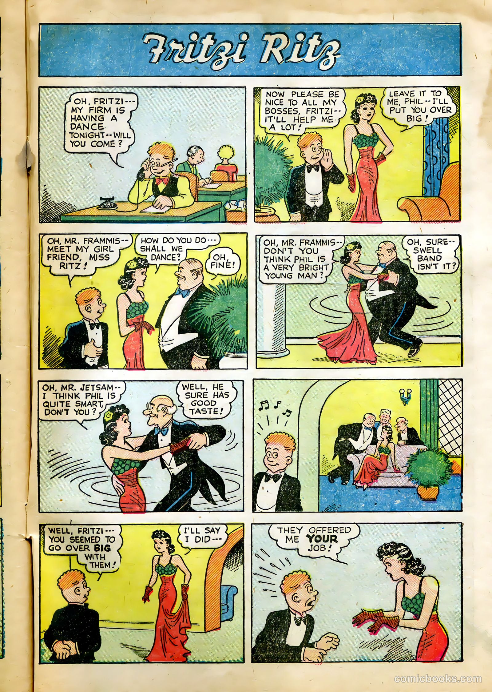 Fritzi Ritz #41 (1956) — page 22 of 27